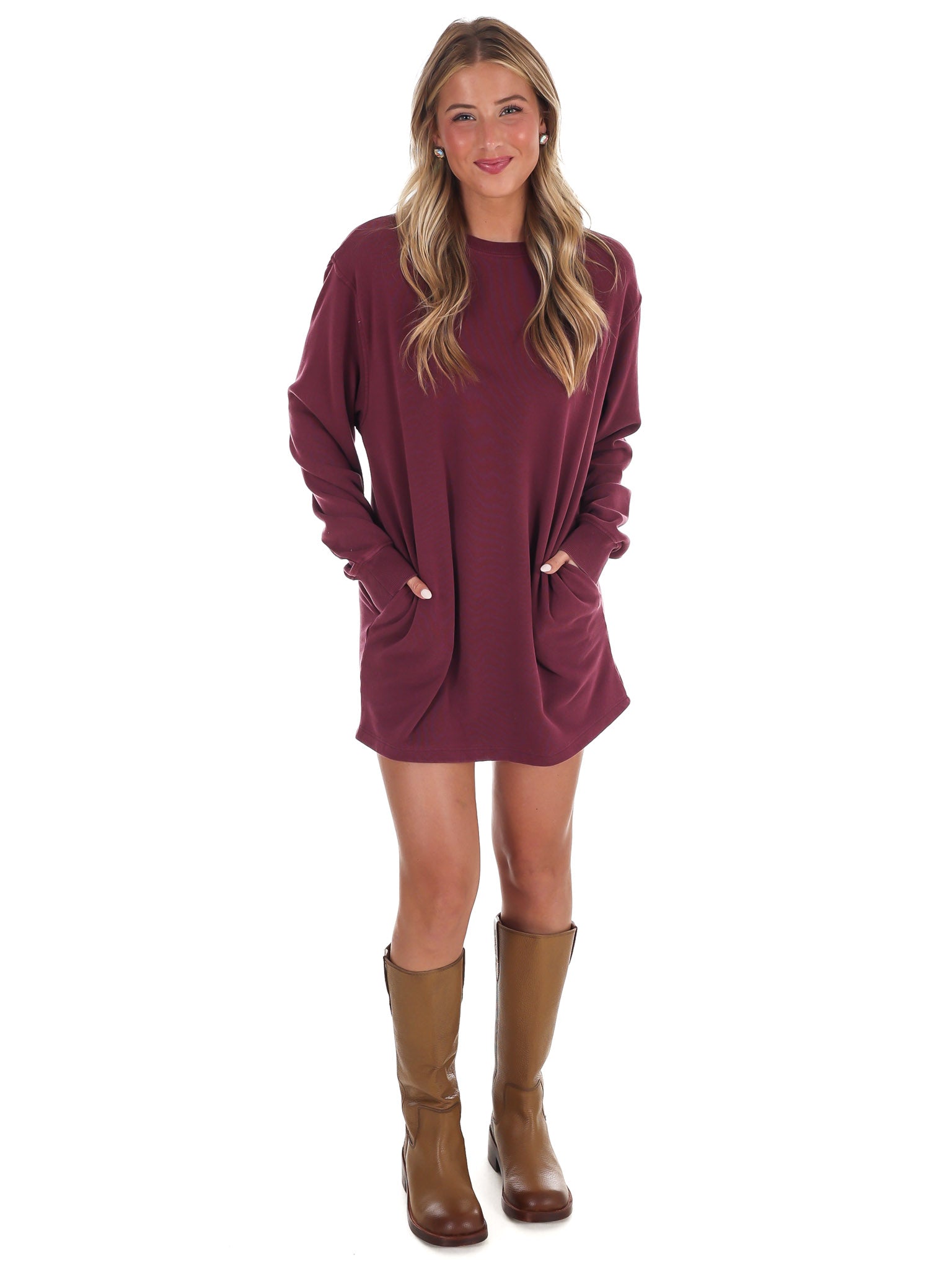 The Horizon Oversized Sweatshirt Dress