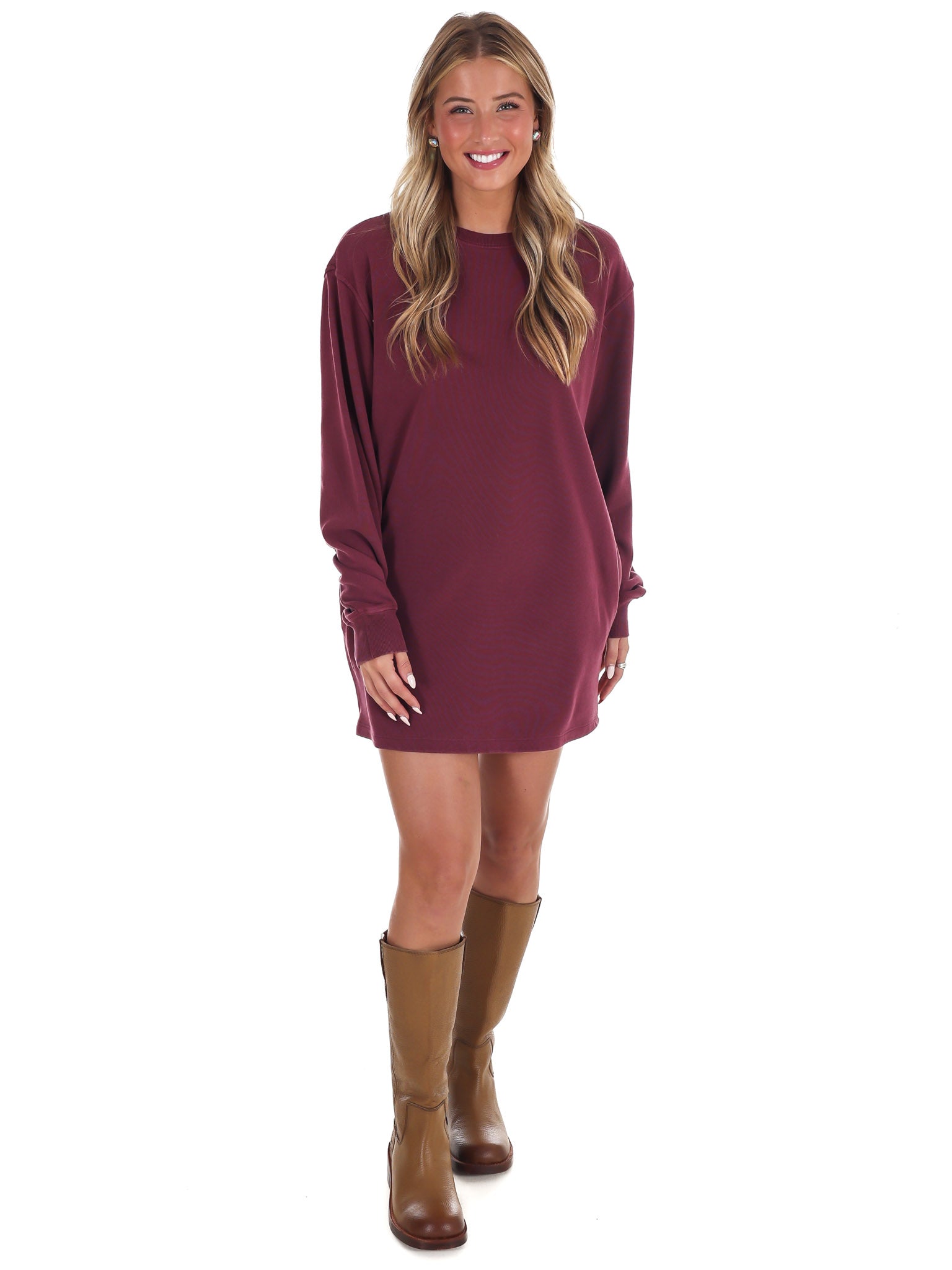 The Horizon Oversized Sweatshirt Dress