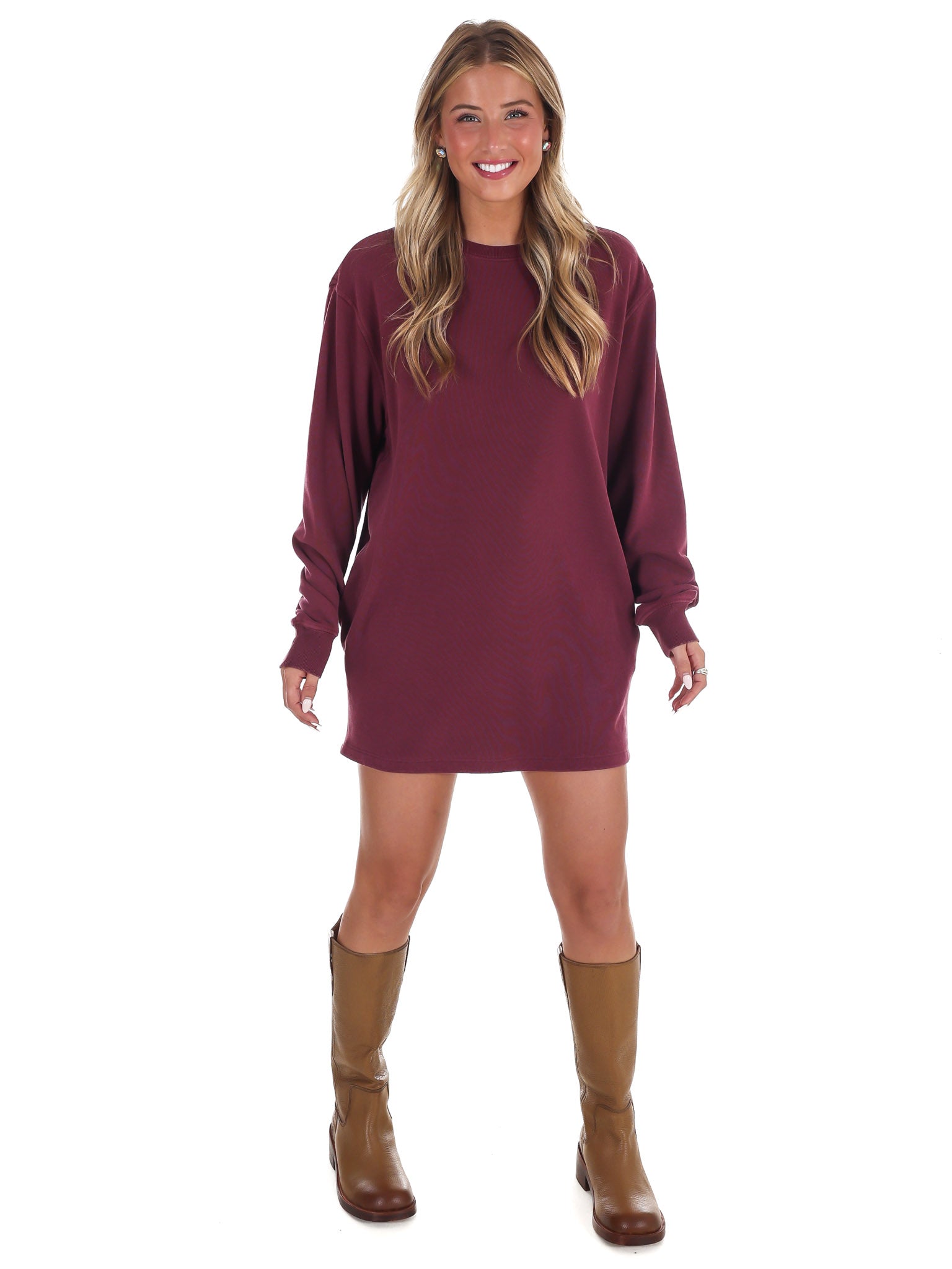 The Horizon Oversized Sweatshirt Dress
