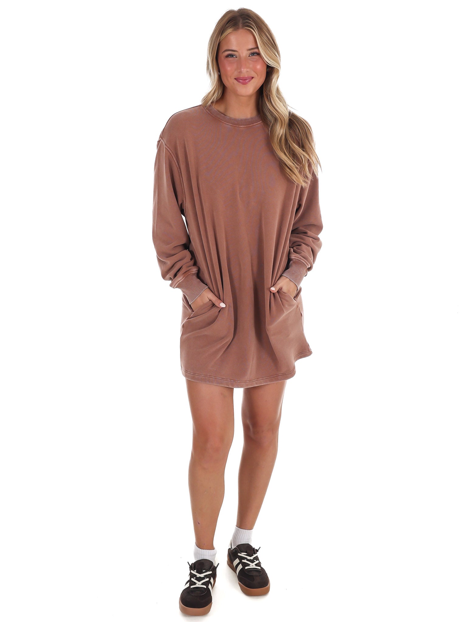 The Horizon Oversized Sweatshirt Dress