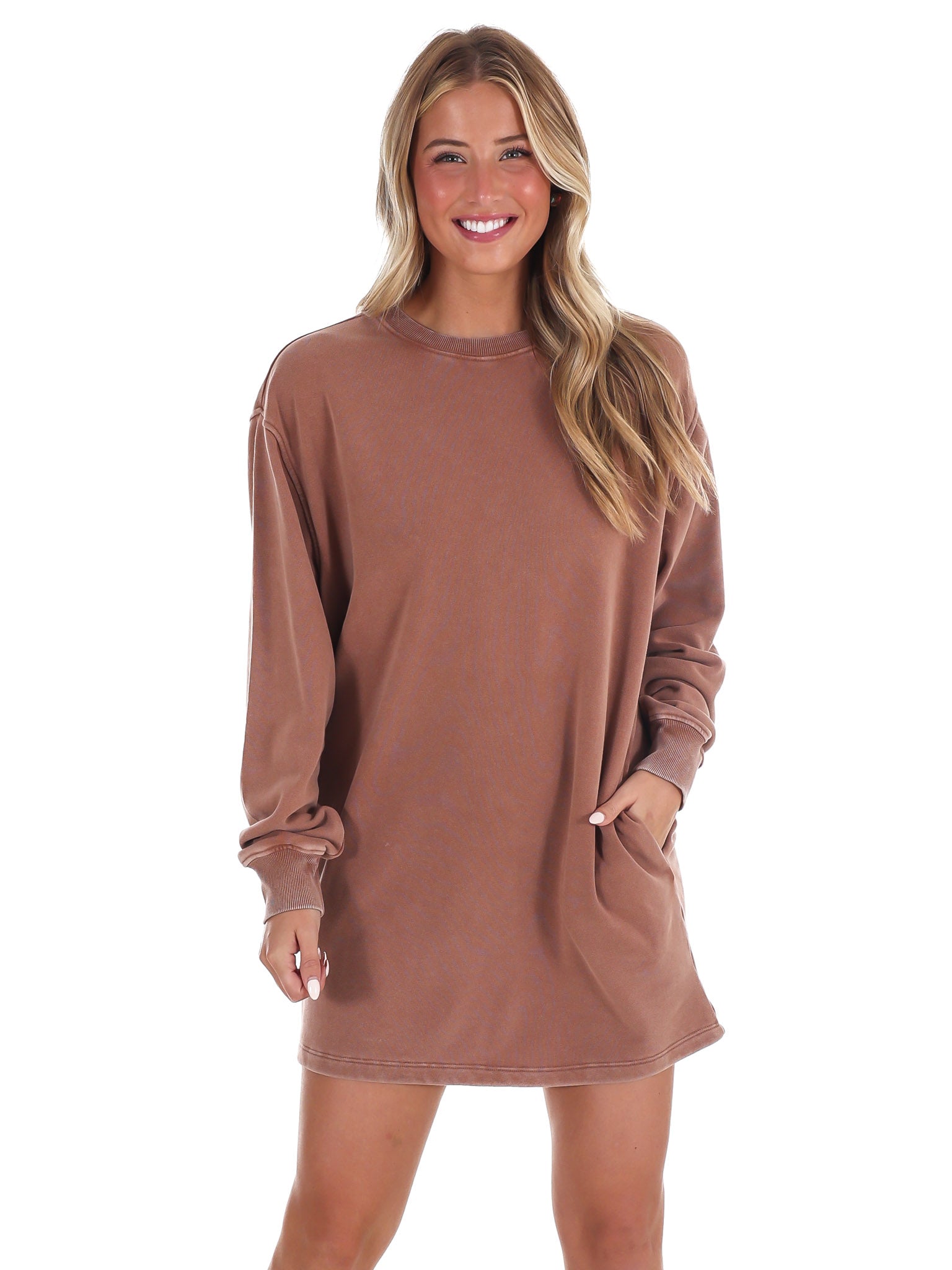 The Horizon Oversized Sweatshirt Dress
