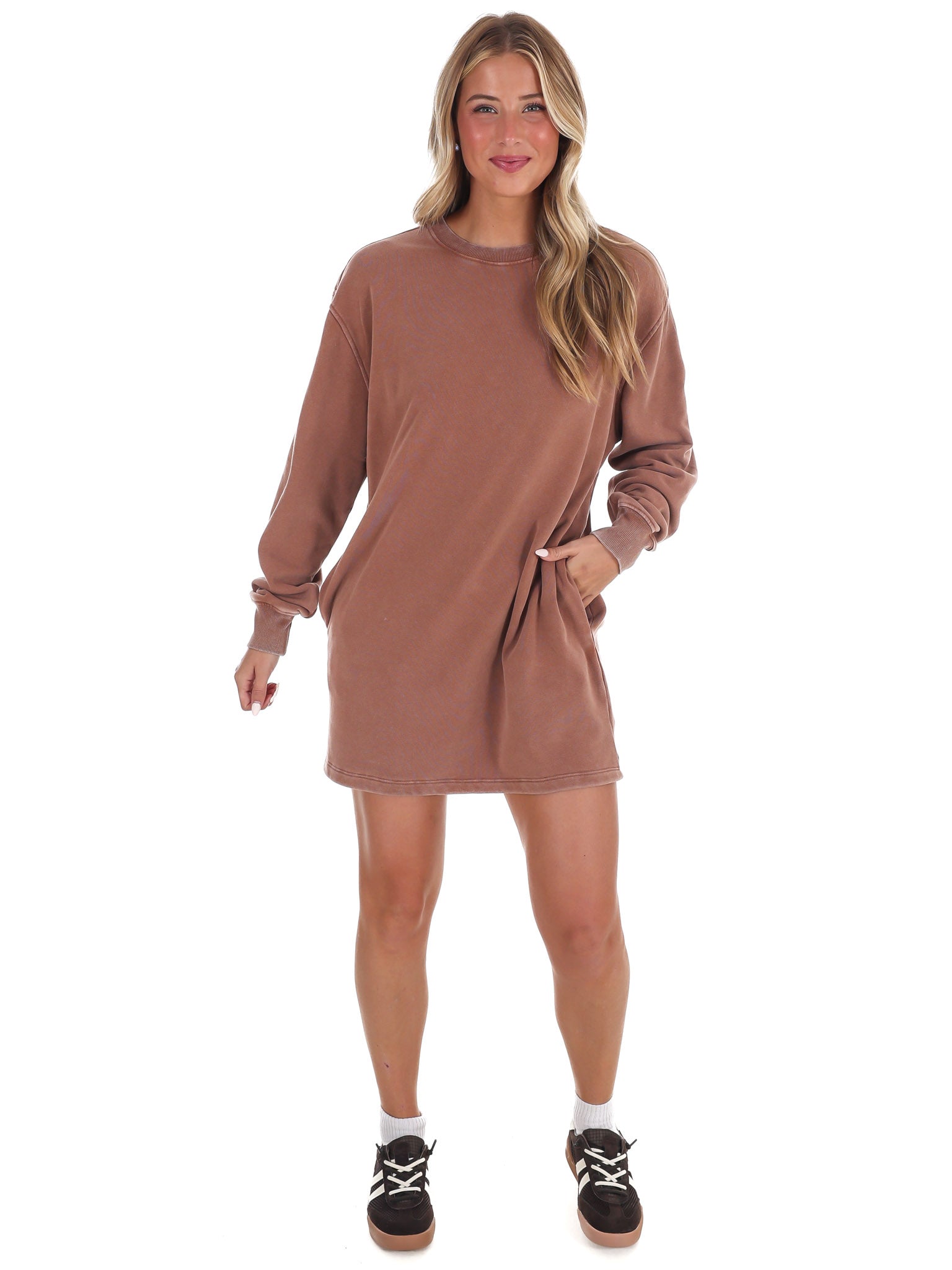 The Horizon Oversized Sweatshirt Dress