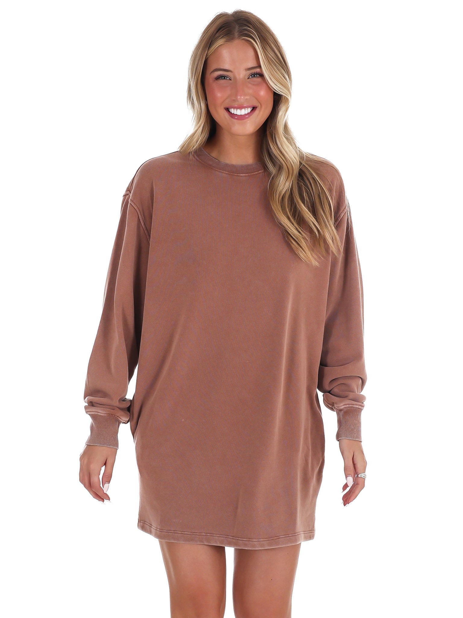 The Horizon Oversized Sweatshirt Dress