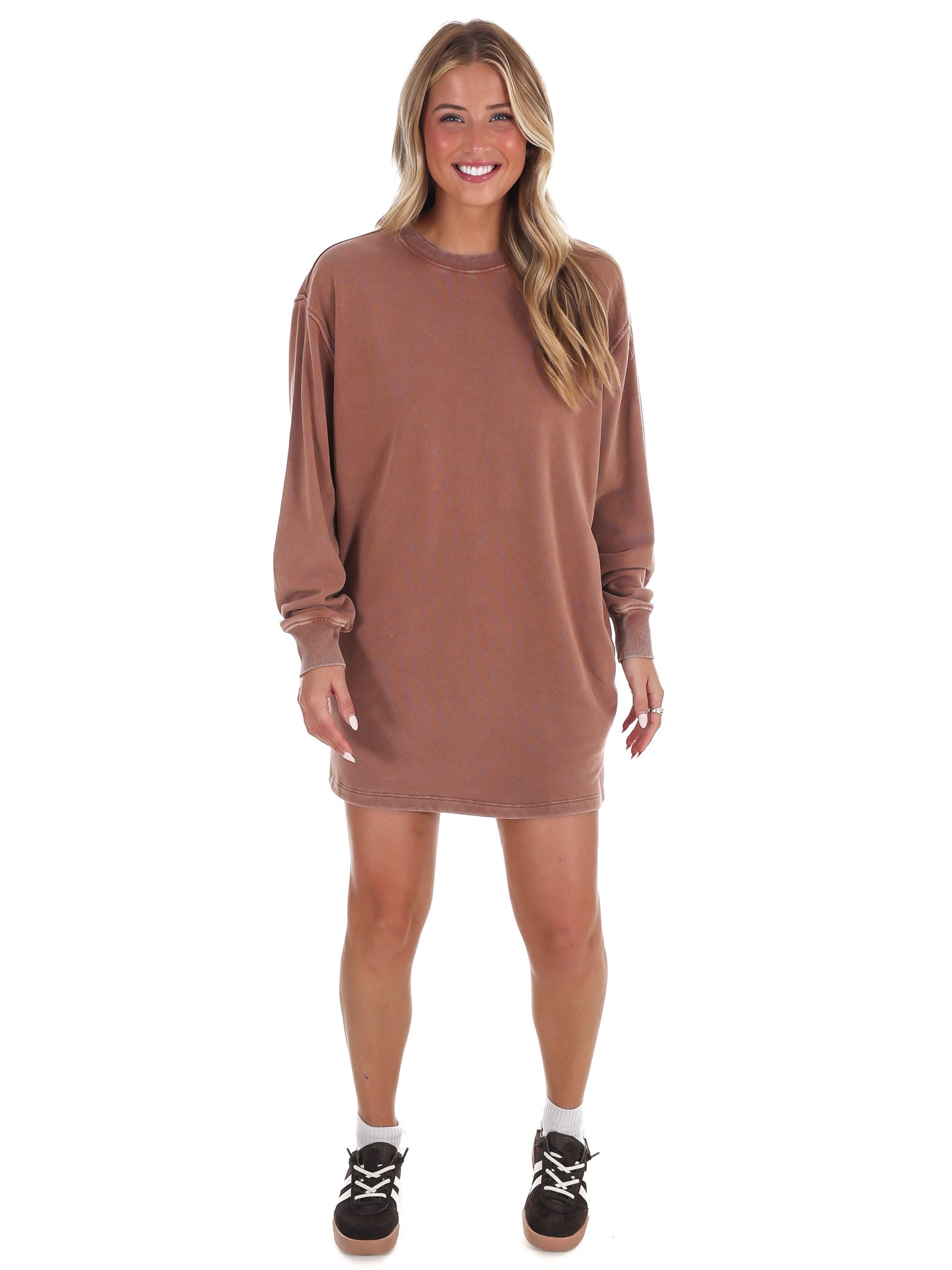 The Horizon Oversized Sweatshirt Dress