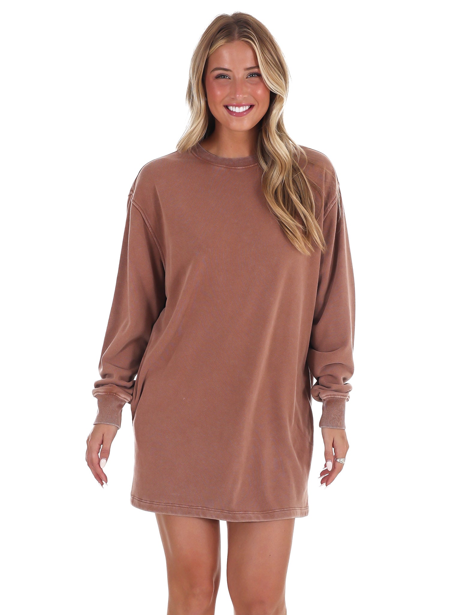 The Horizon Oversized Sweatshirt Dress