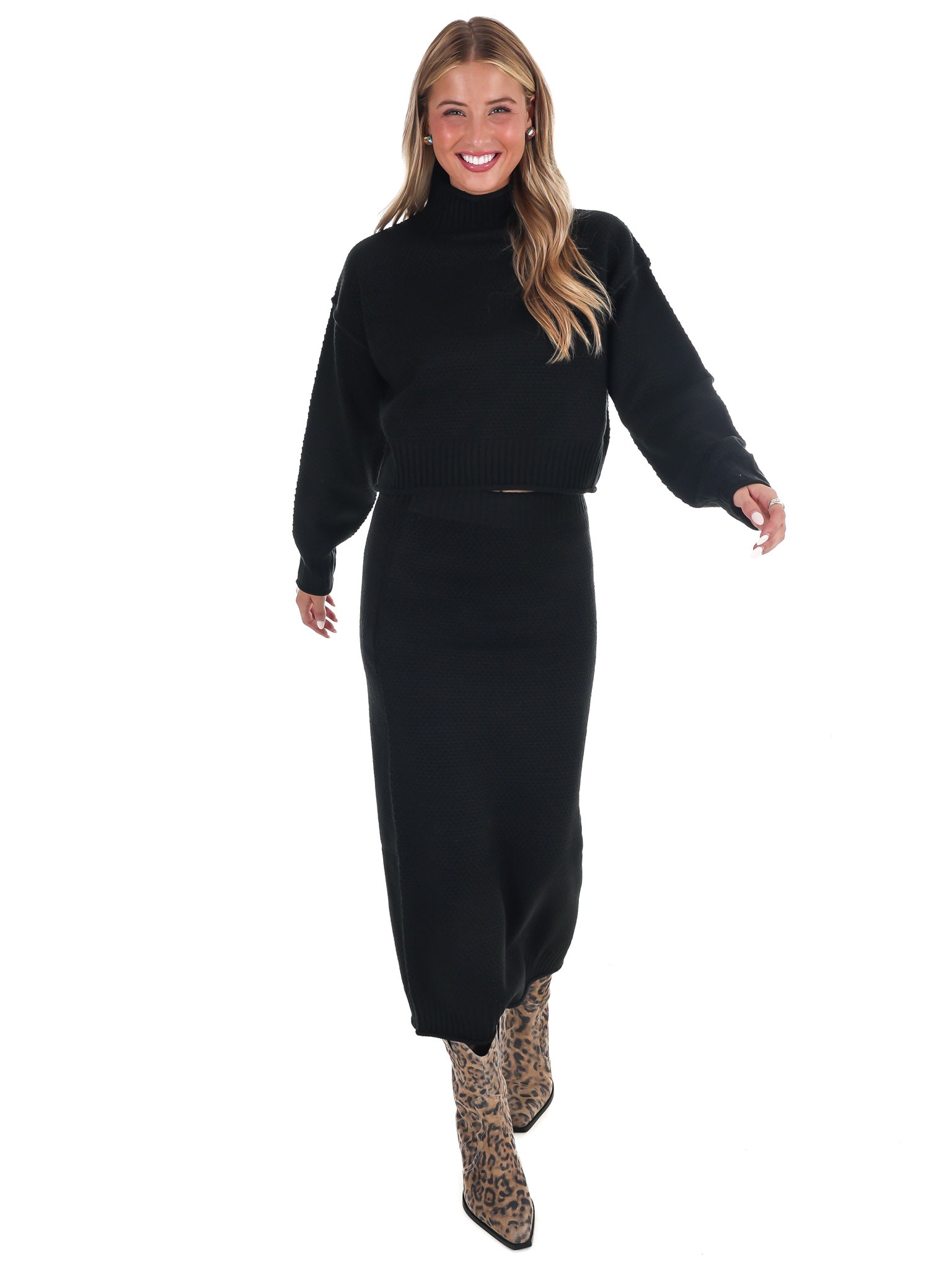 Chalet Sweater Skirt Set