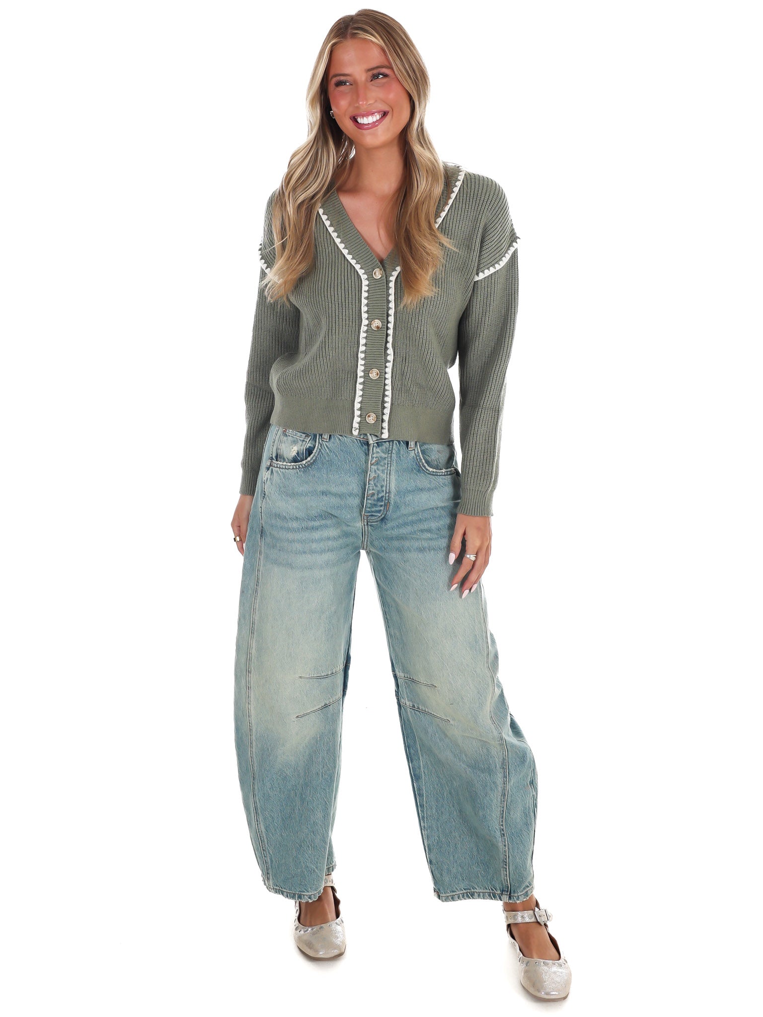 Wildwood Contrast Cardigan