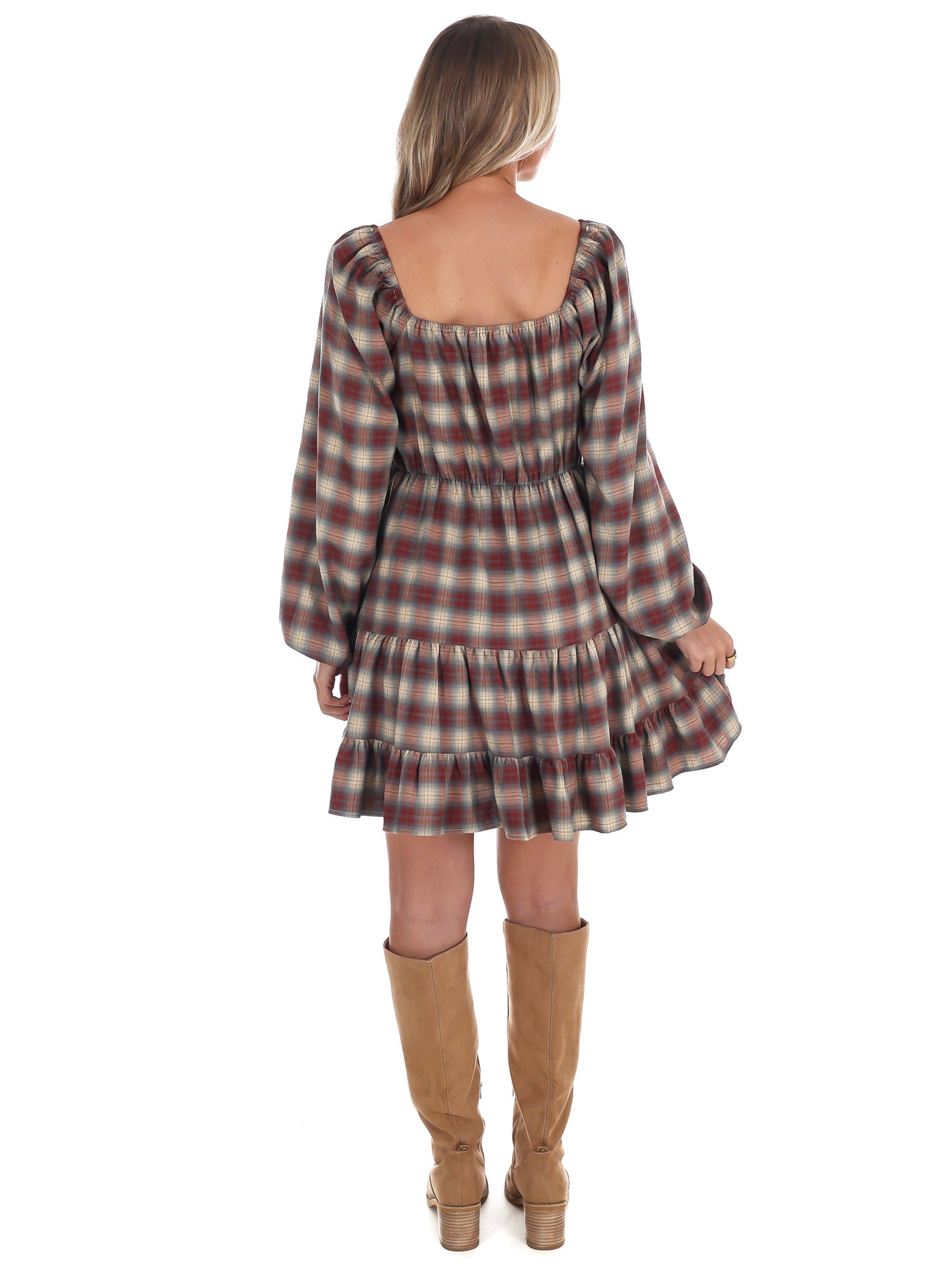 Fall's Favorite Plaid Dress