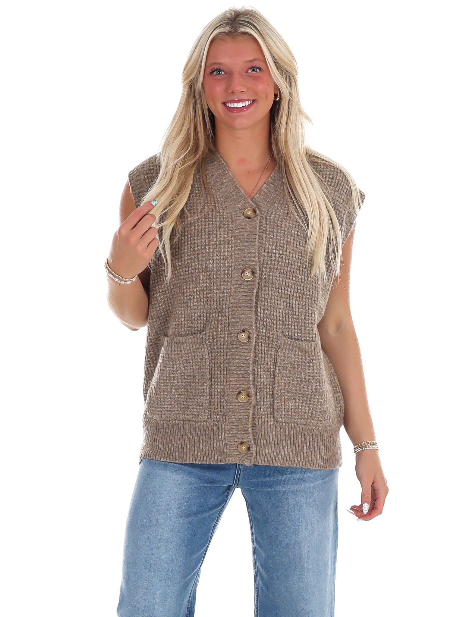 Cozy Path Sweater Vest