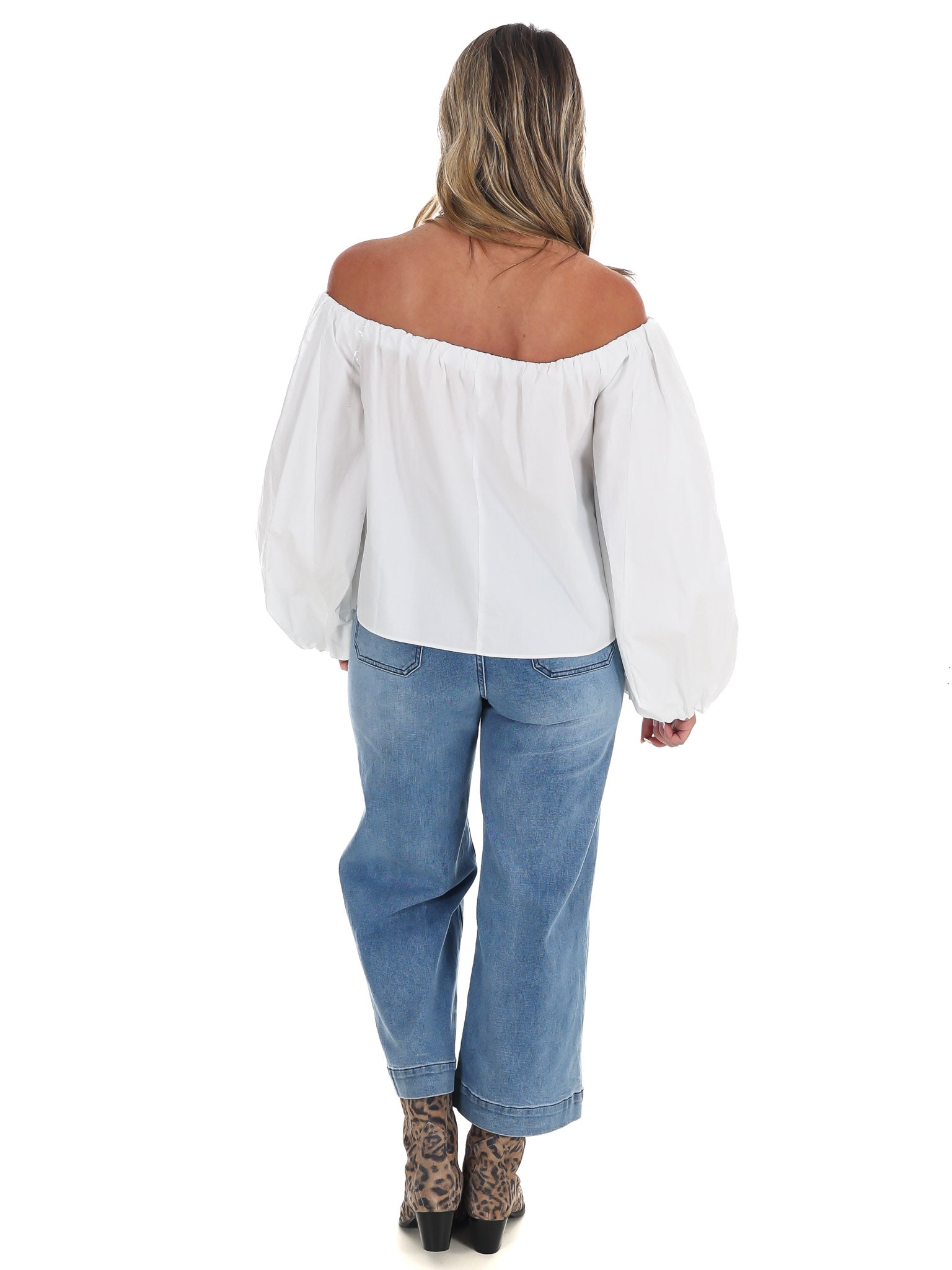 Cascade Off Shoulder Top