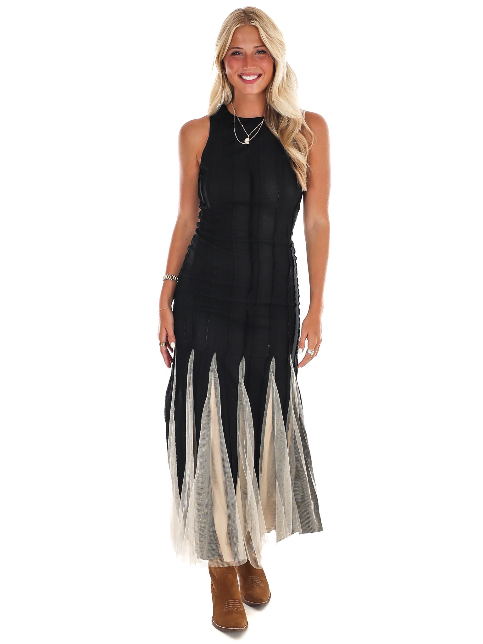 Seraphina Tulle Maxi Dress