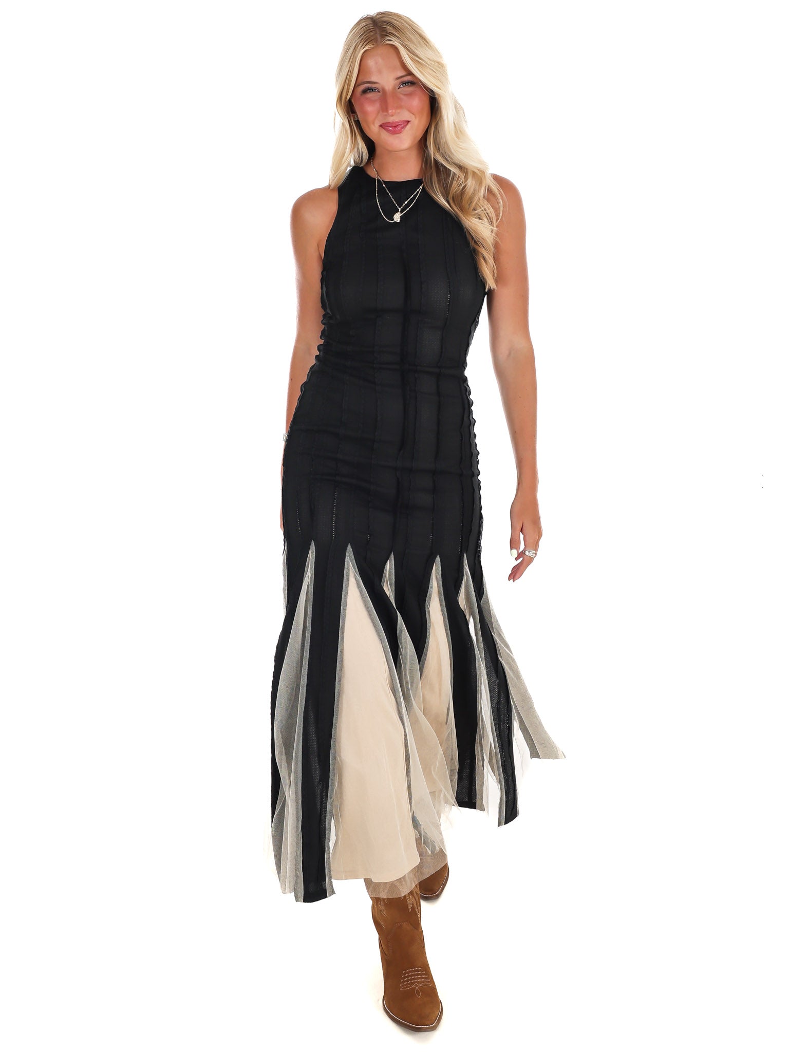 Seraphina Tulle Maxi Dress