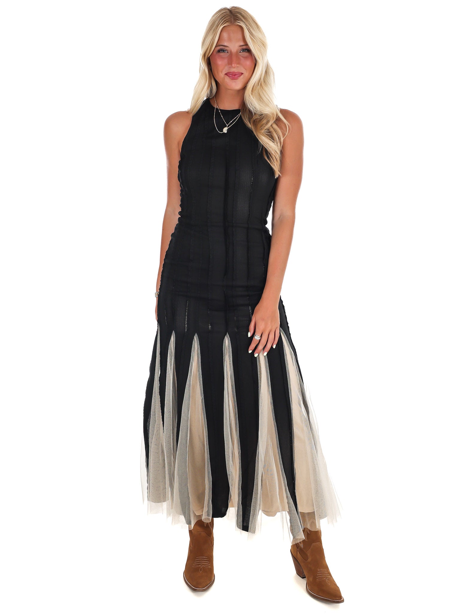 Seraphina Tulle Maxi Dress