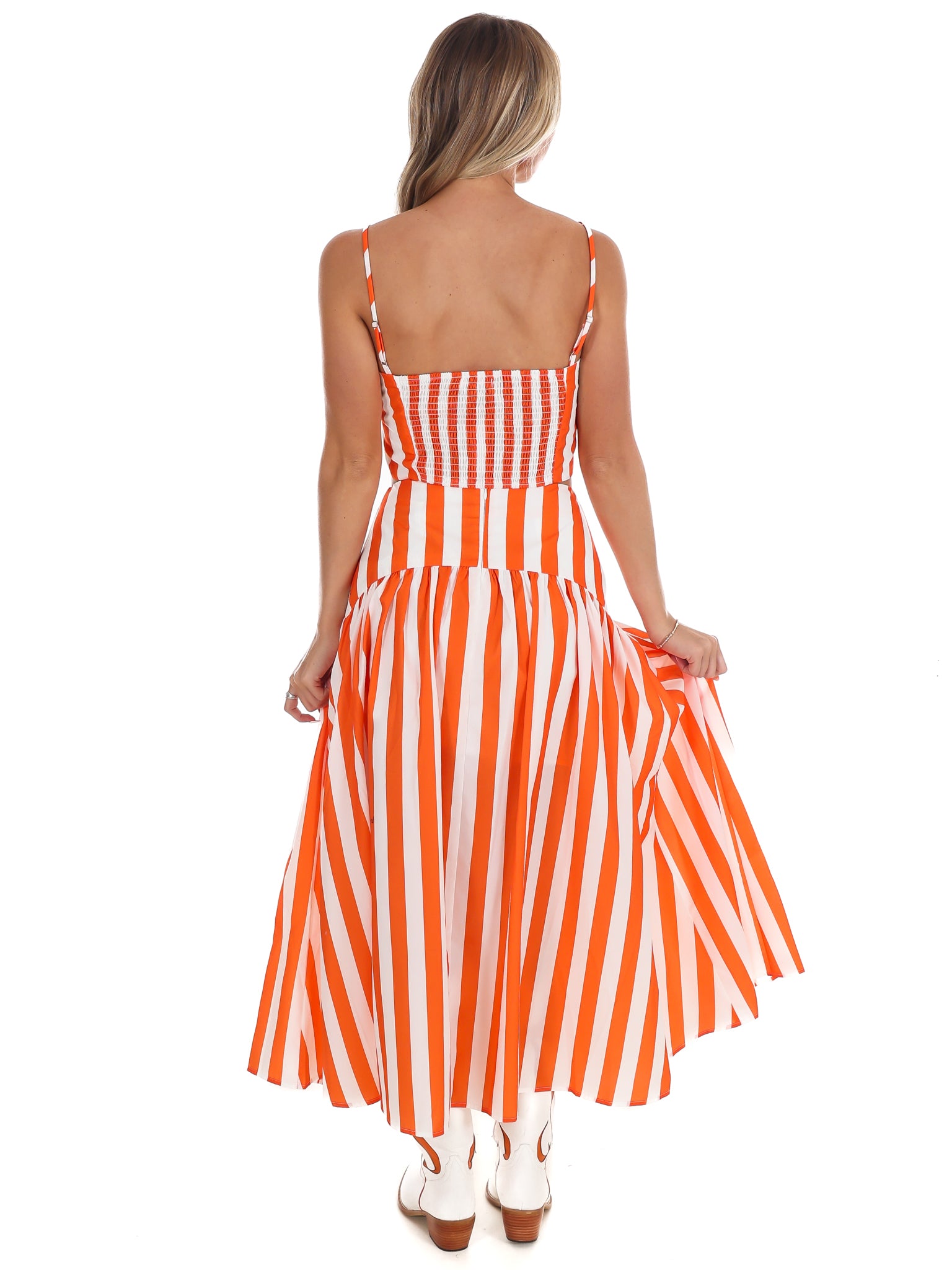Give it A Go Stripe Maxi Skirt Set