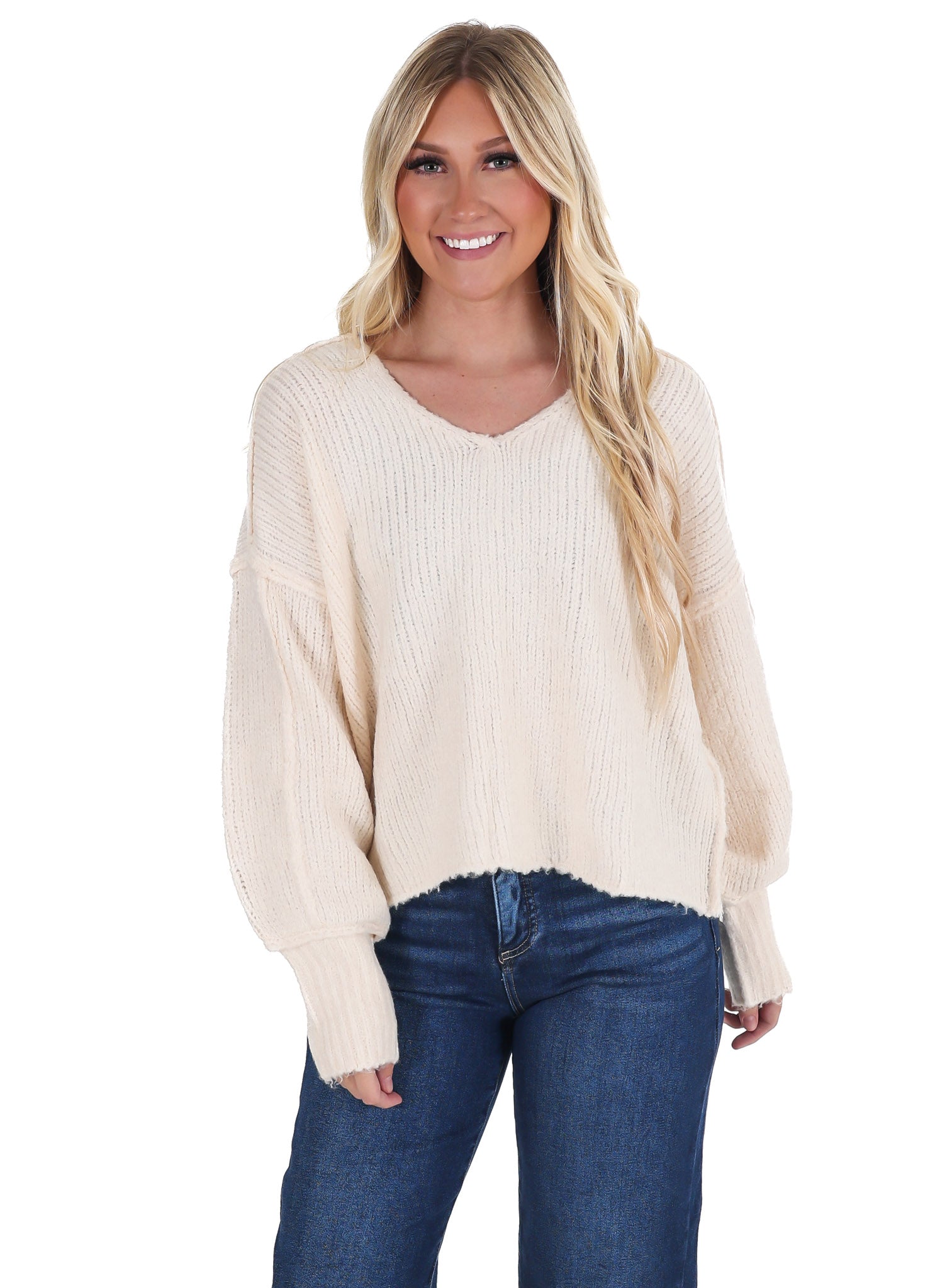Off the Seam Oversized Sweater