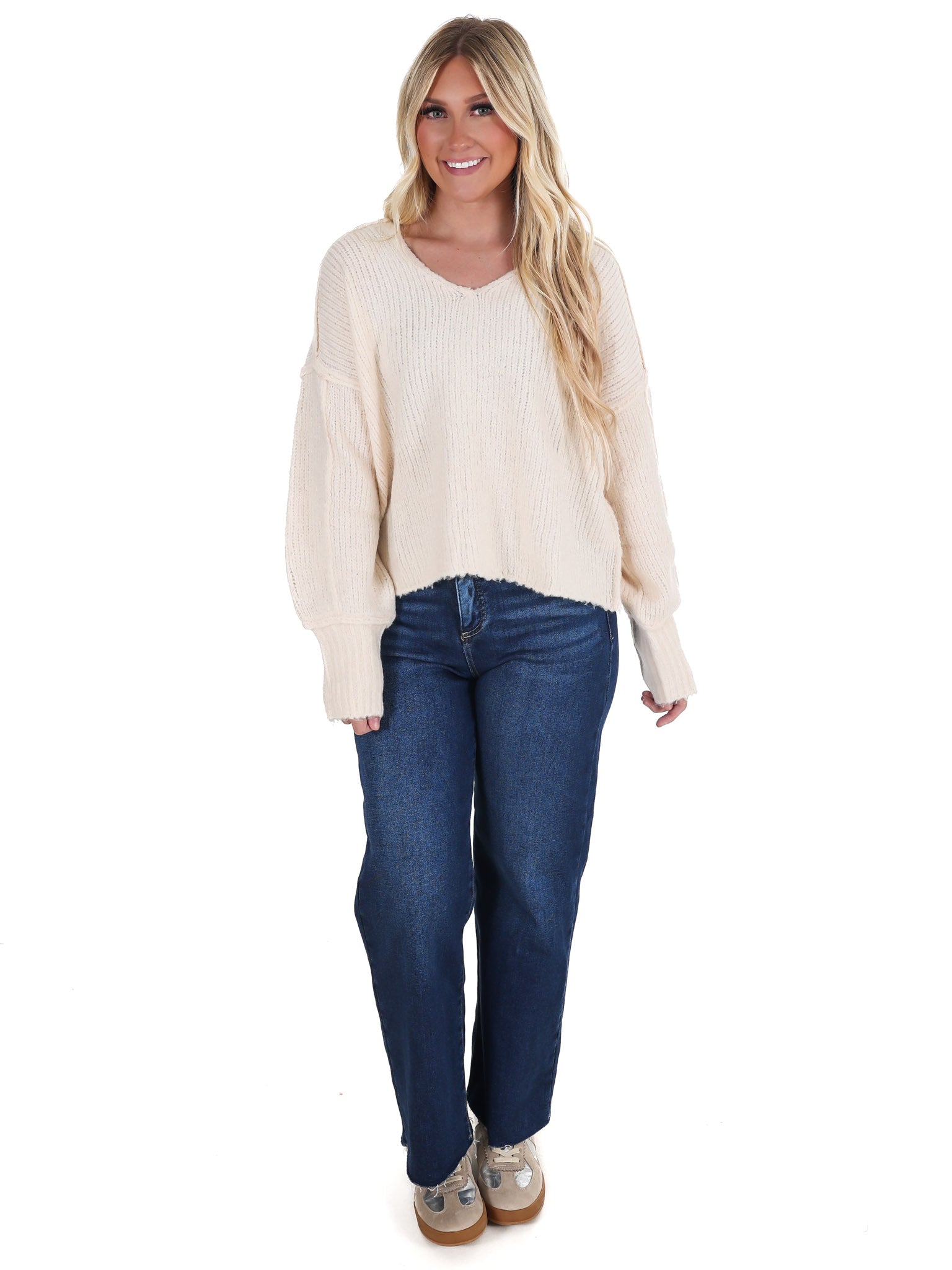 Off the Seam Oversized Sweater