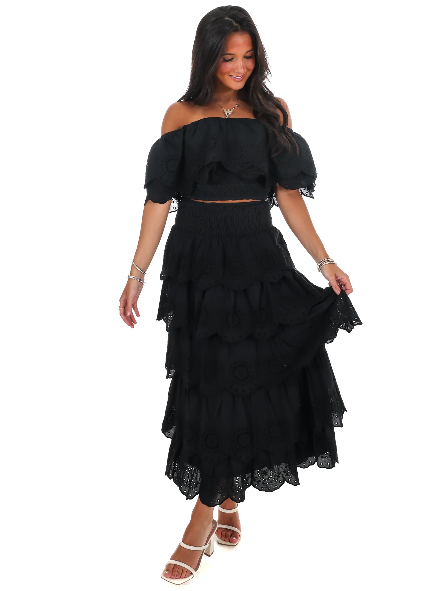 Coastal Cool Two Piece Skirt Set