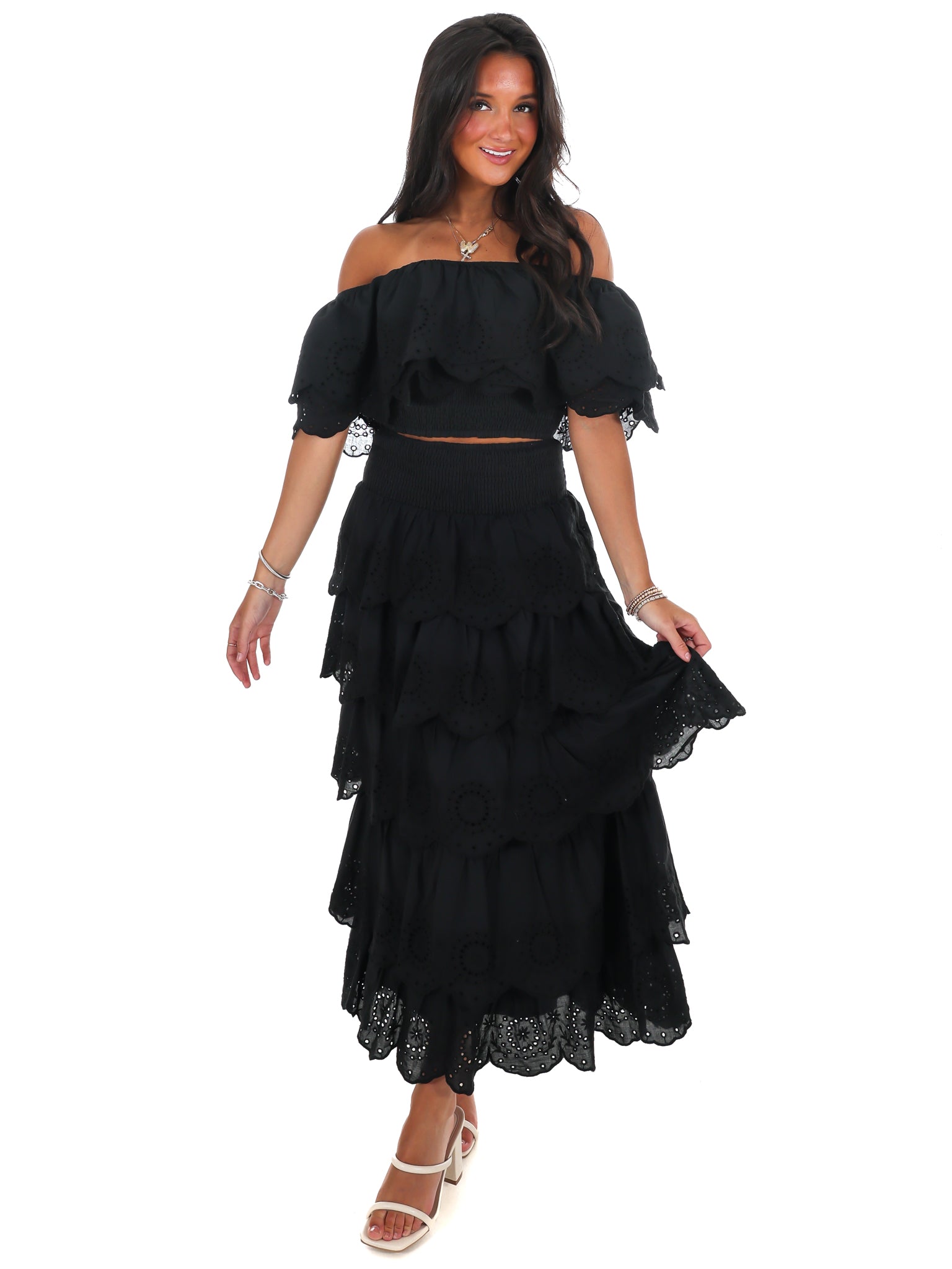 Coastal Cool Two Piece Skirt Set