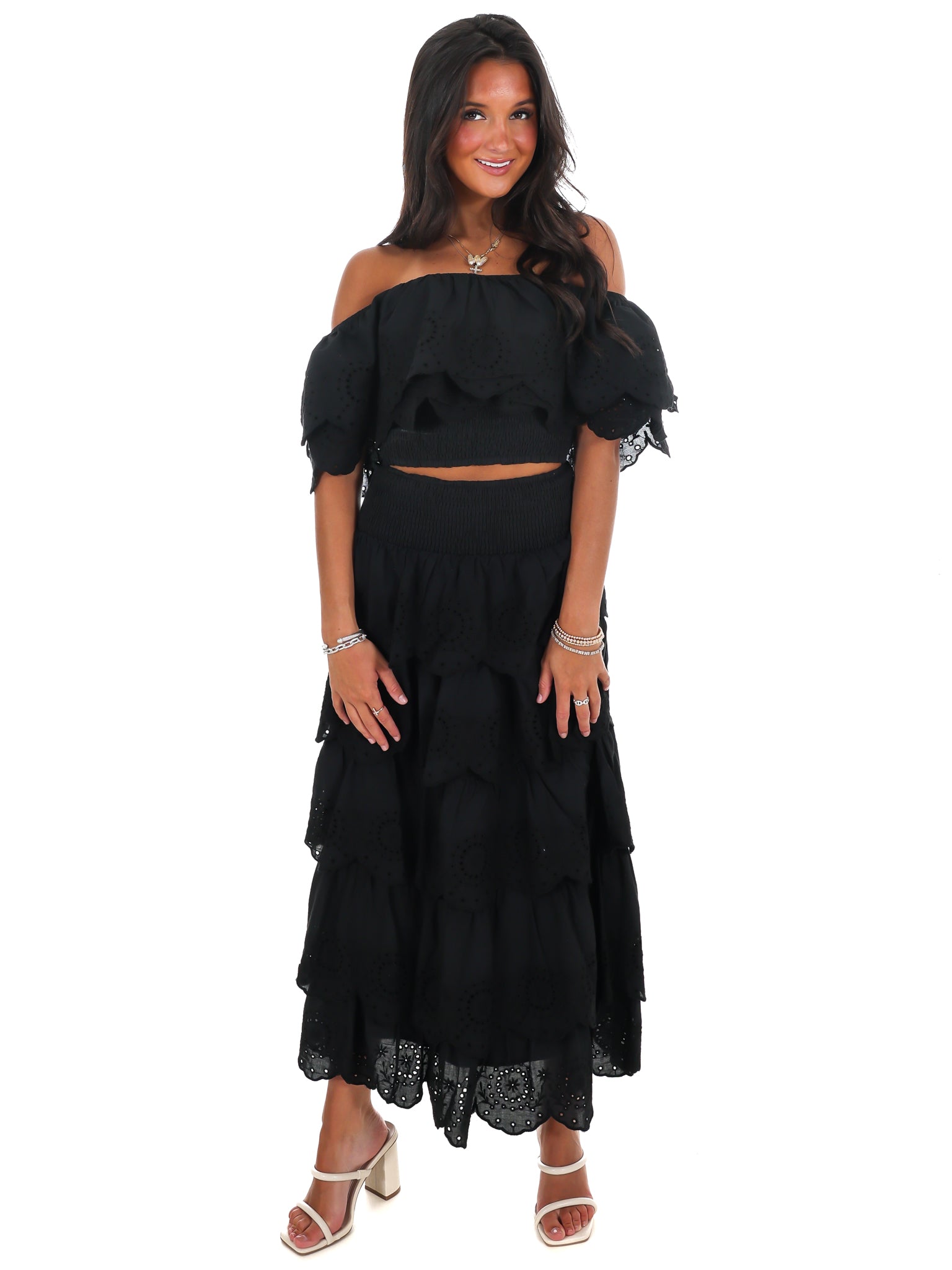 Coastal Cool Two Piece Skirt Set