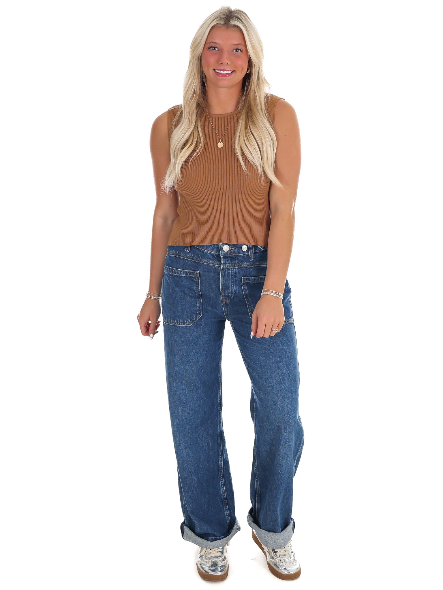 Autumn Ember Open Back Top