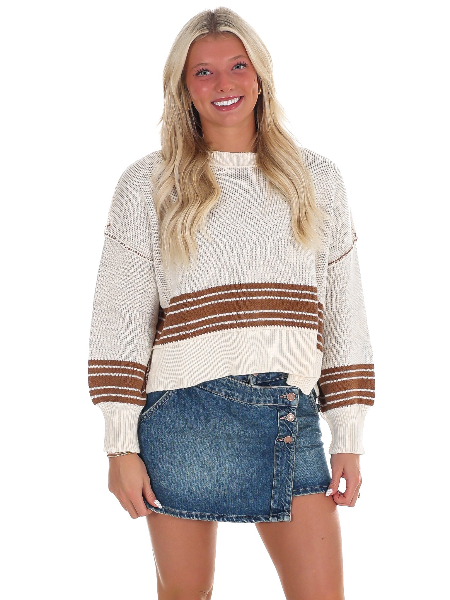 Endlessly Vintage Stripe Sweater