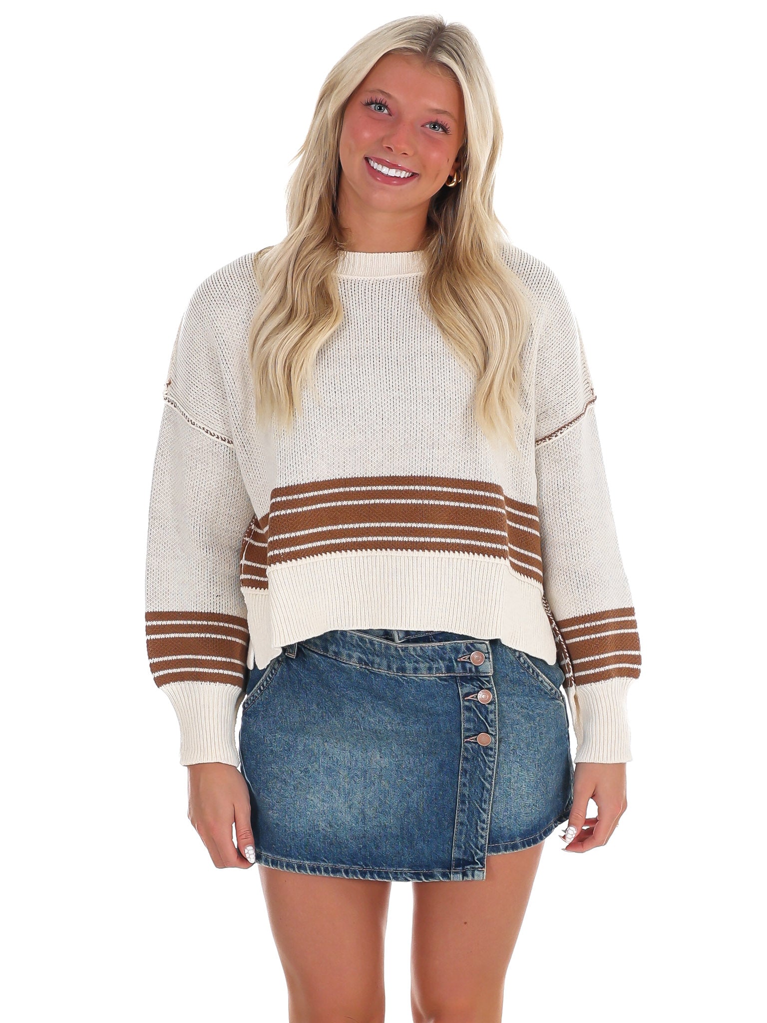 Endlessly Vintage Stripe Sweater