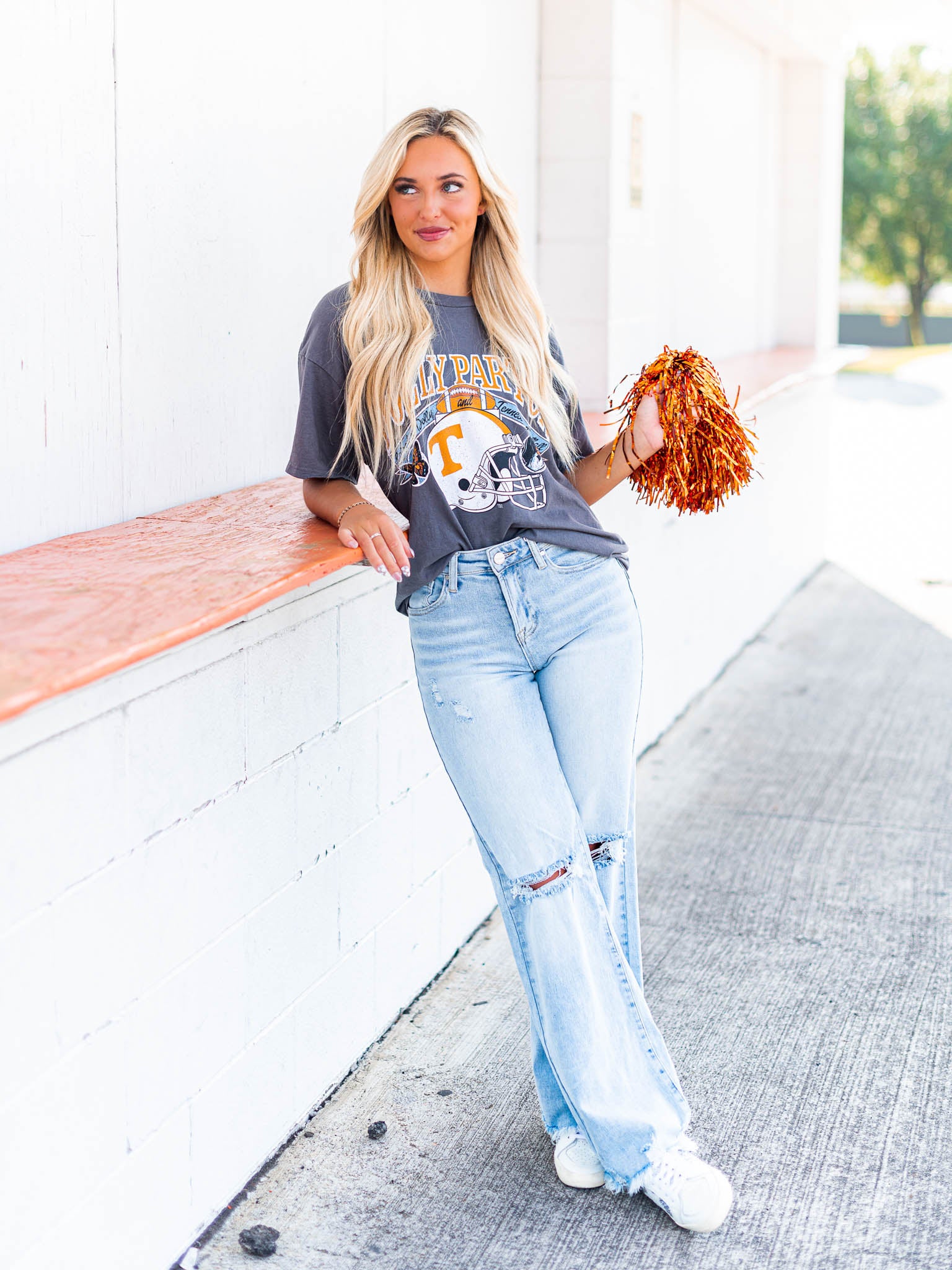Raised on Dolly & Tennessee Thrifted Tee
