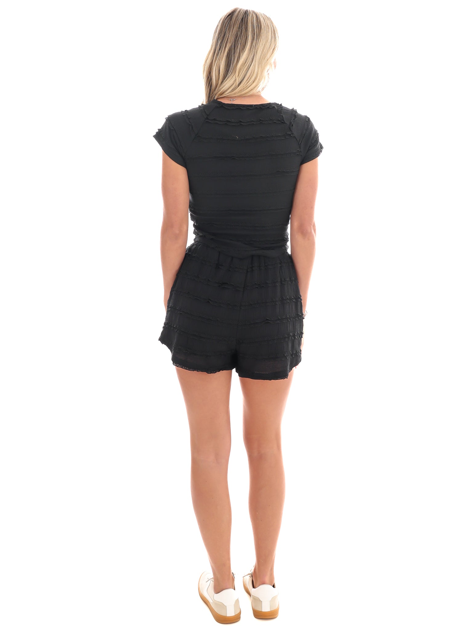 The Best Timing Textured Two Piece Set