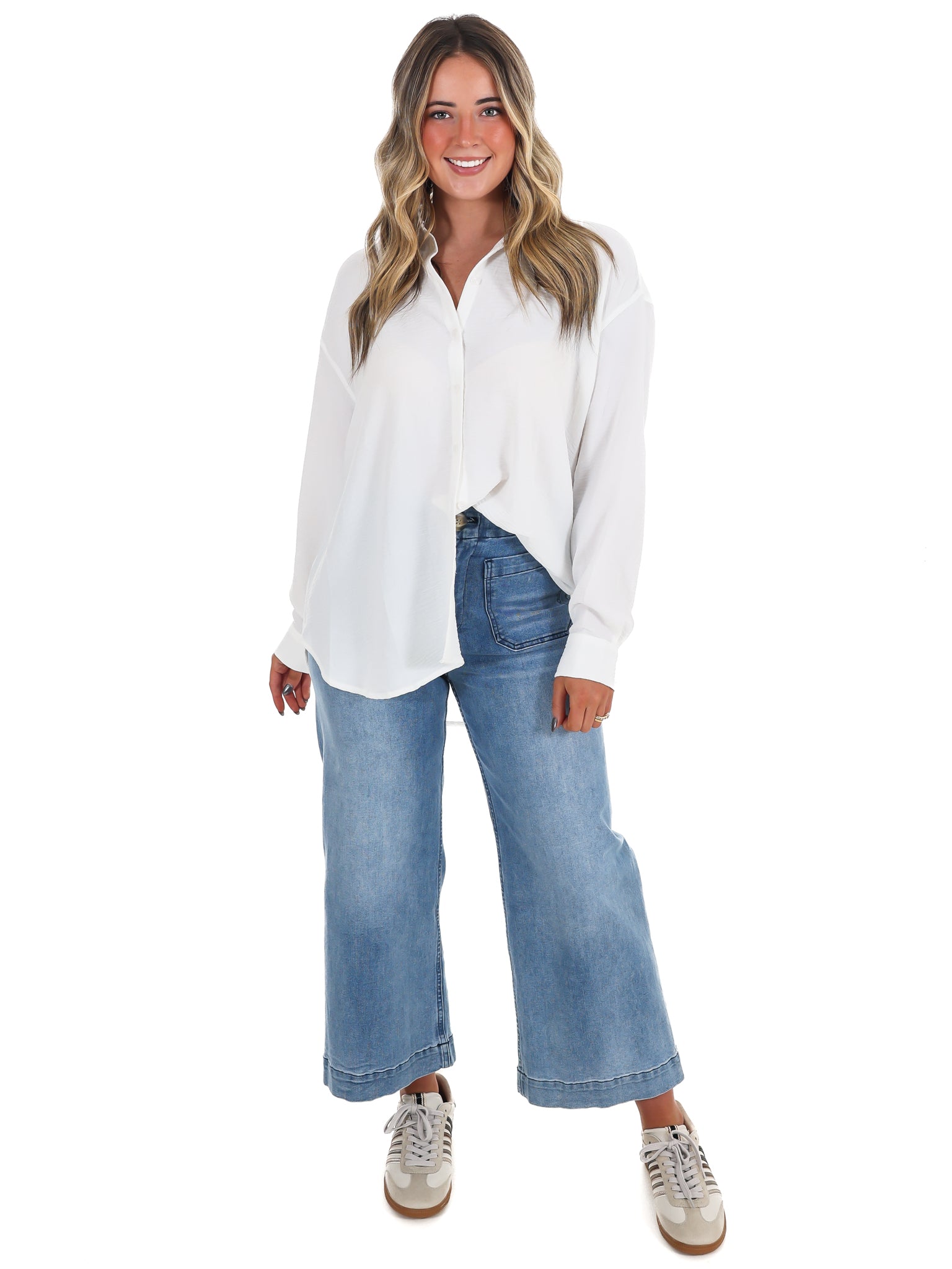 Cloudlight Button Up Top