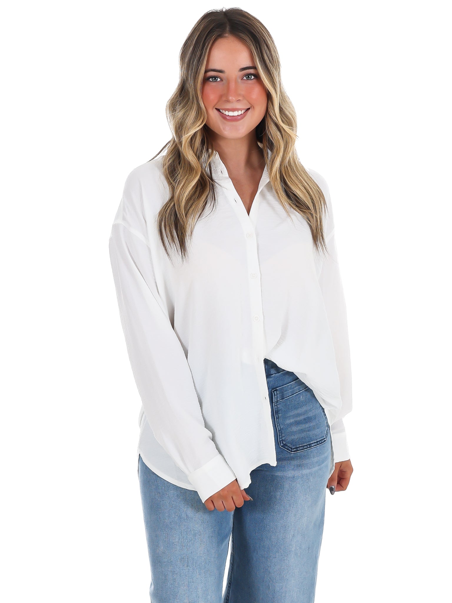 Cloudlight Button Up Top