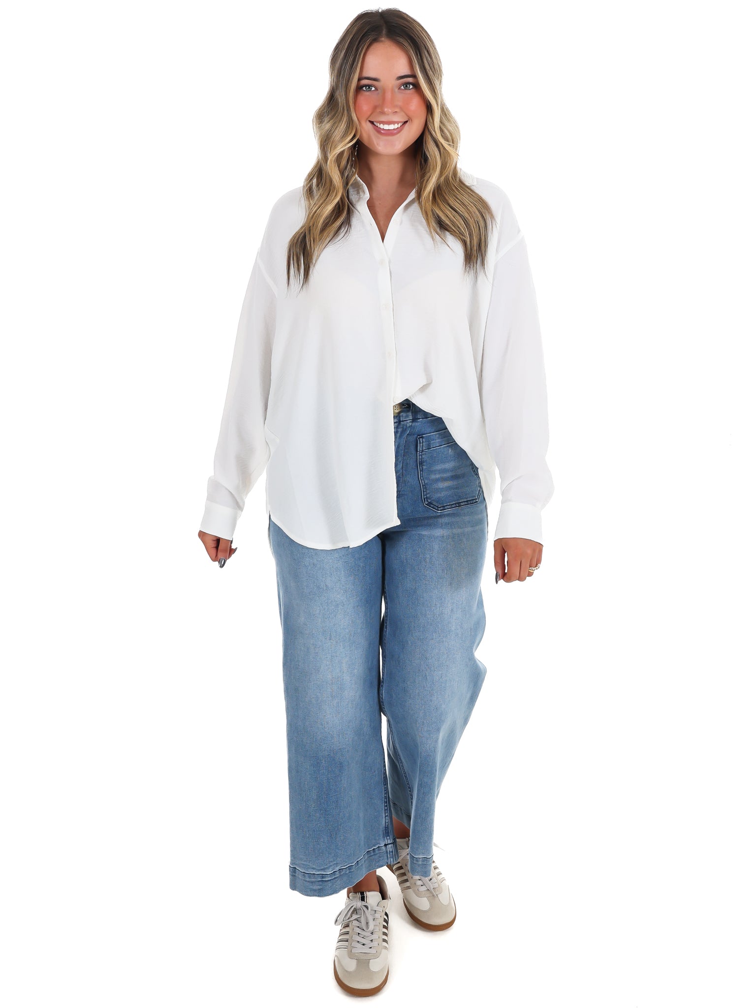 Cloudlight Button Up Top