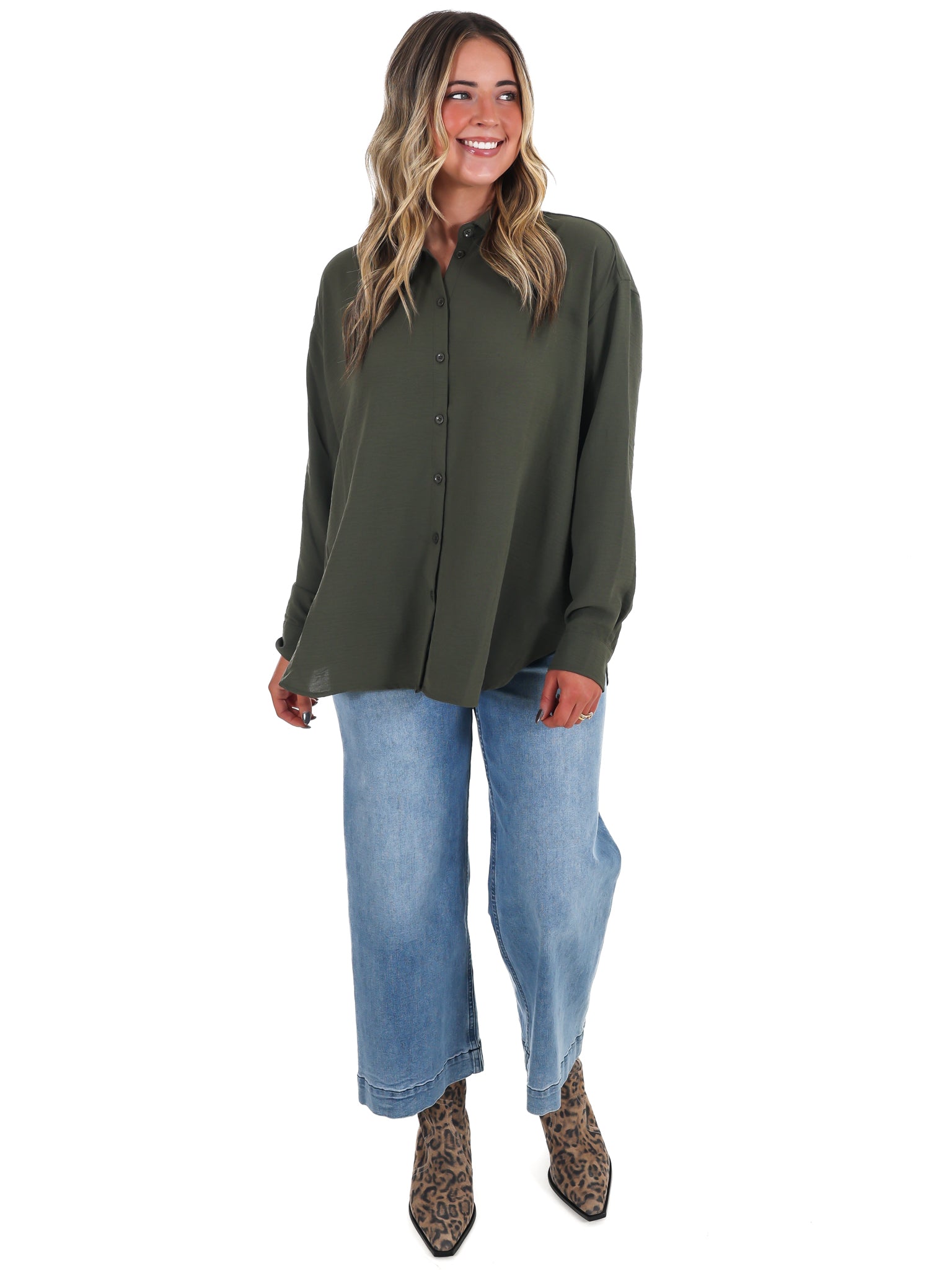 Cloudlight Button Up Top