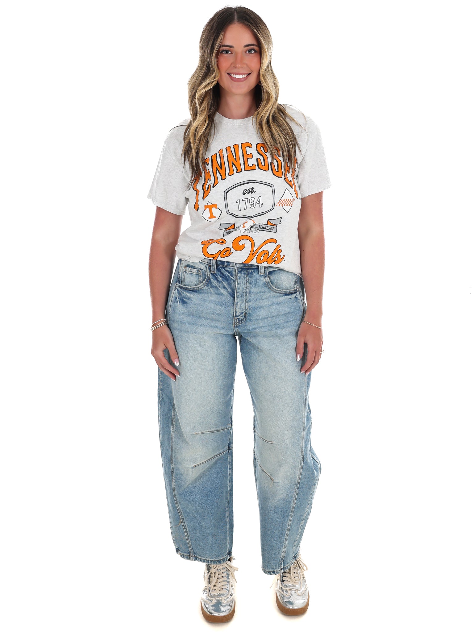 Tennessee Vols Patches 25 Thrifted Tee