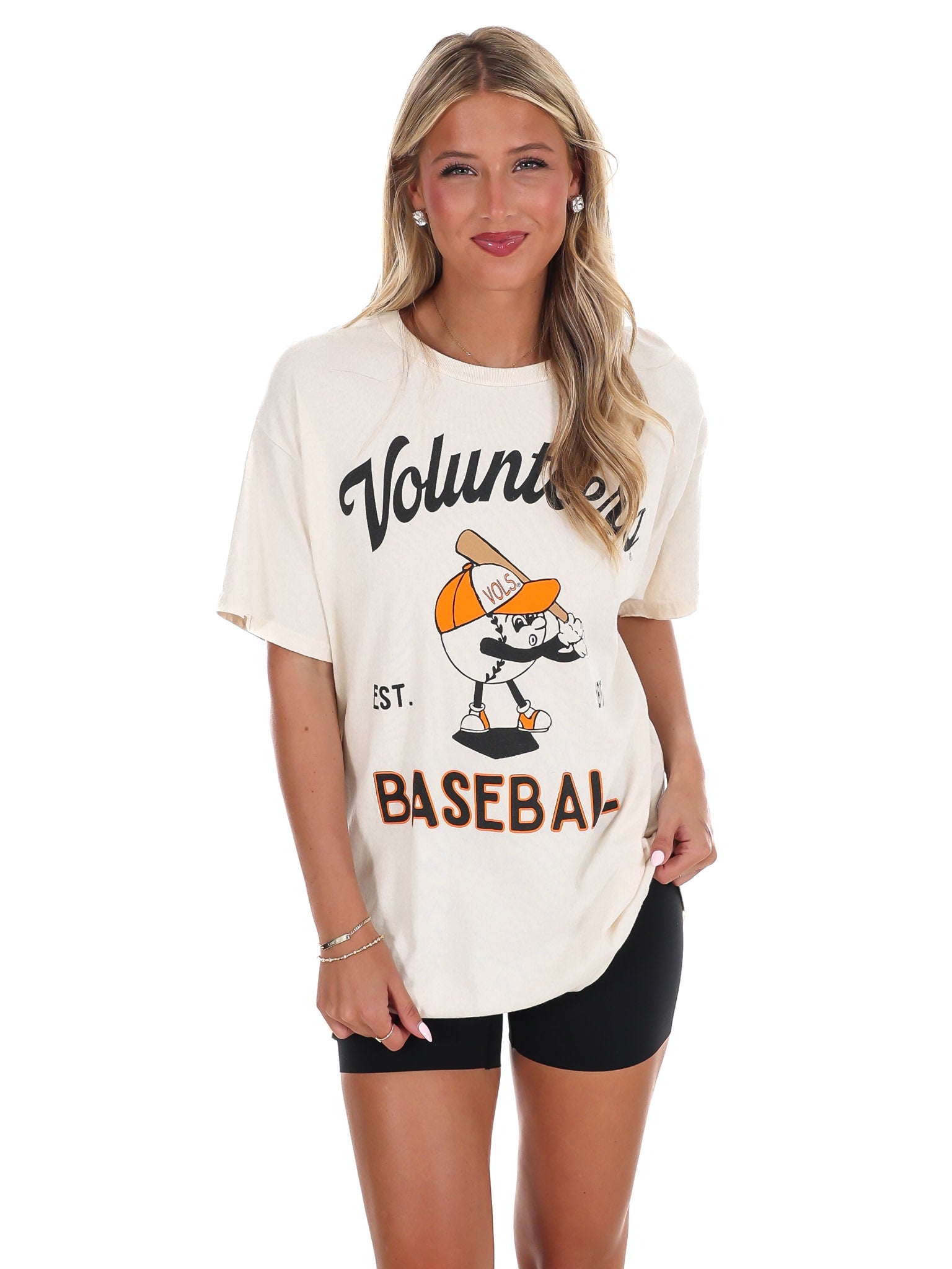 Tennessee Vols Amusable Baseball Thrifted Tee