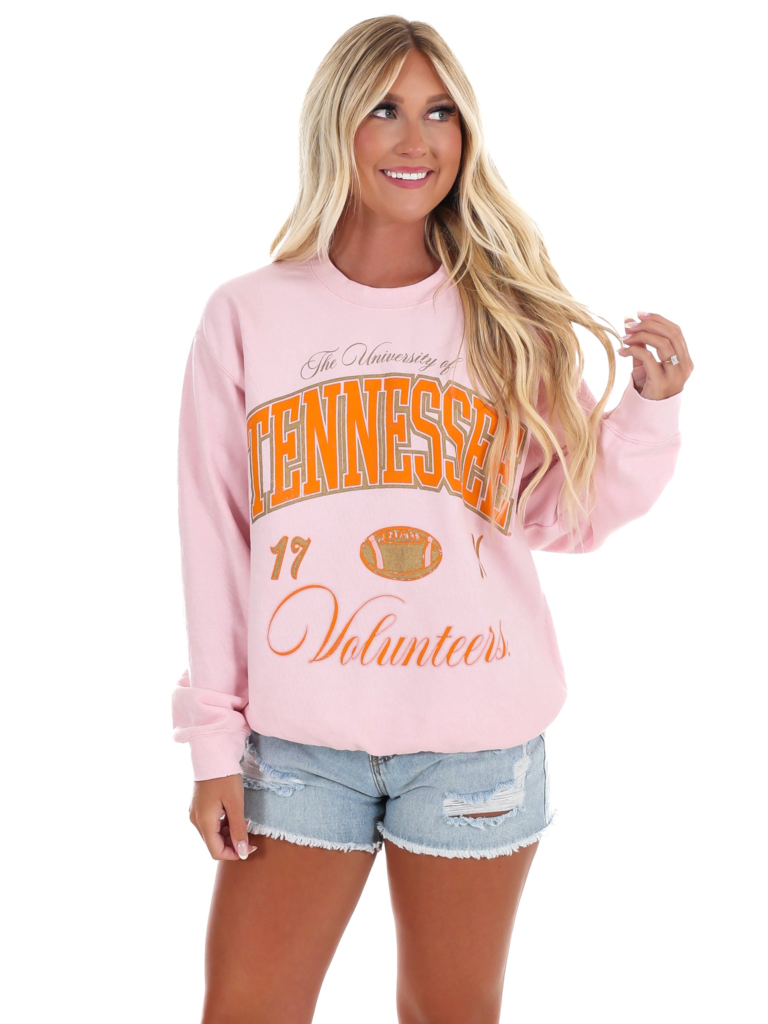 Tennessee Volunteers Wave Arch Thrifted Sweatshirt