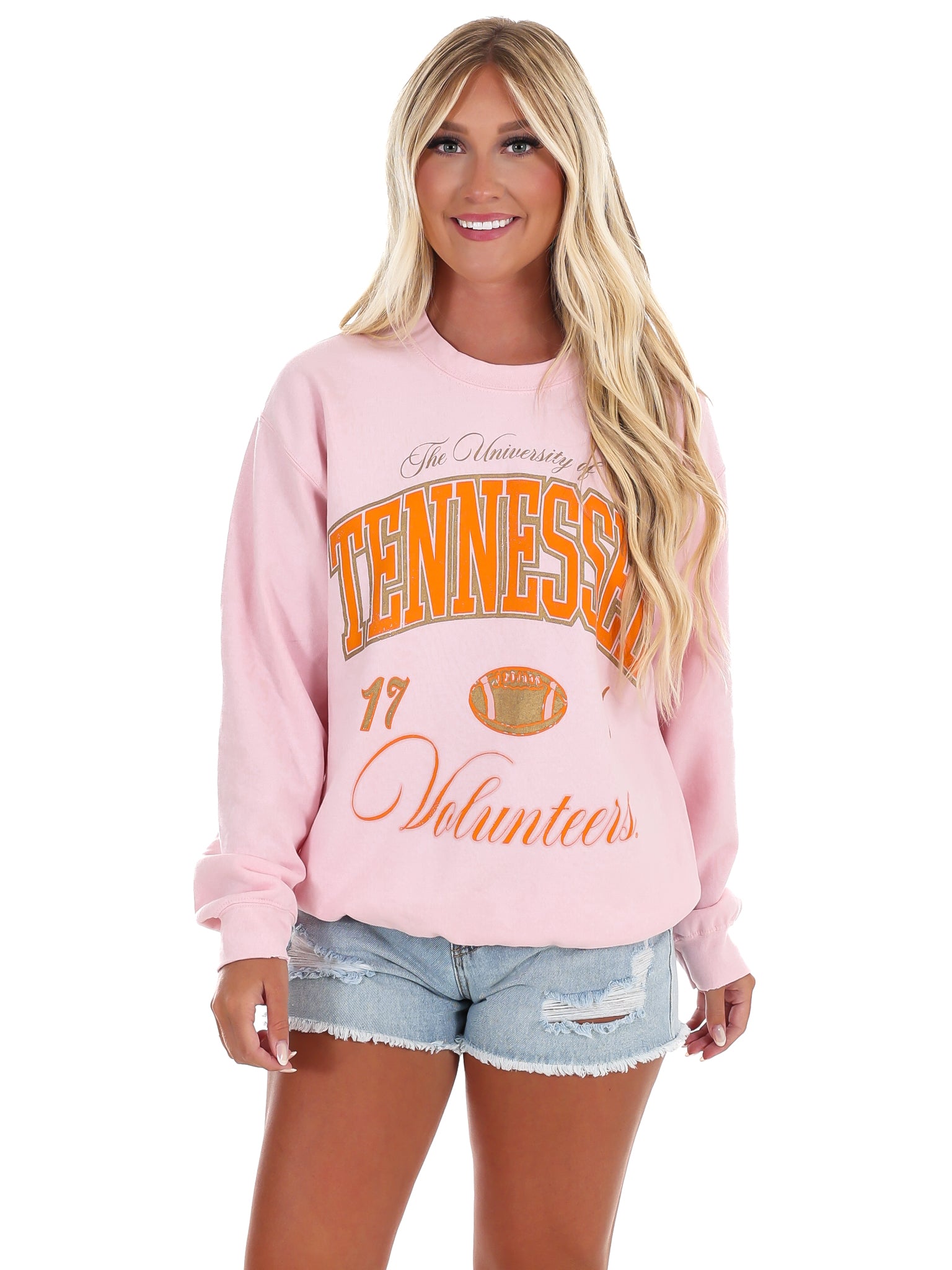 Tennessee Volunteers Wave Arch Thrifted Sweatshirt