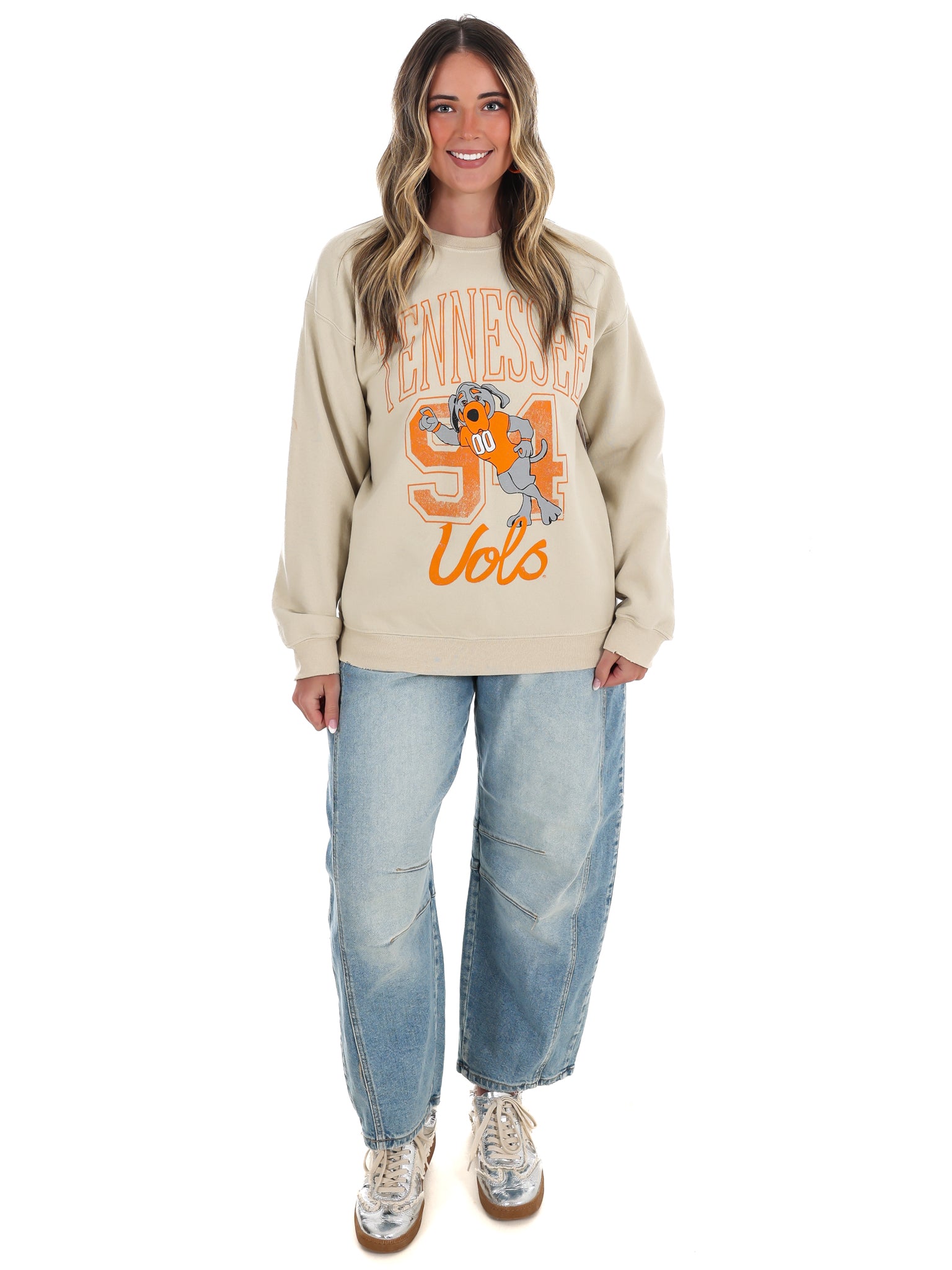 Vols Club Mascot Thrifted Sweatshirt