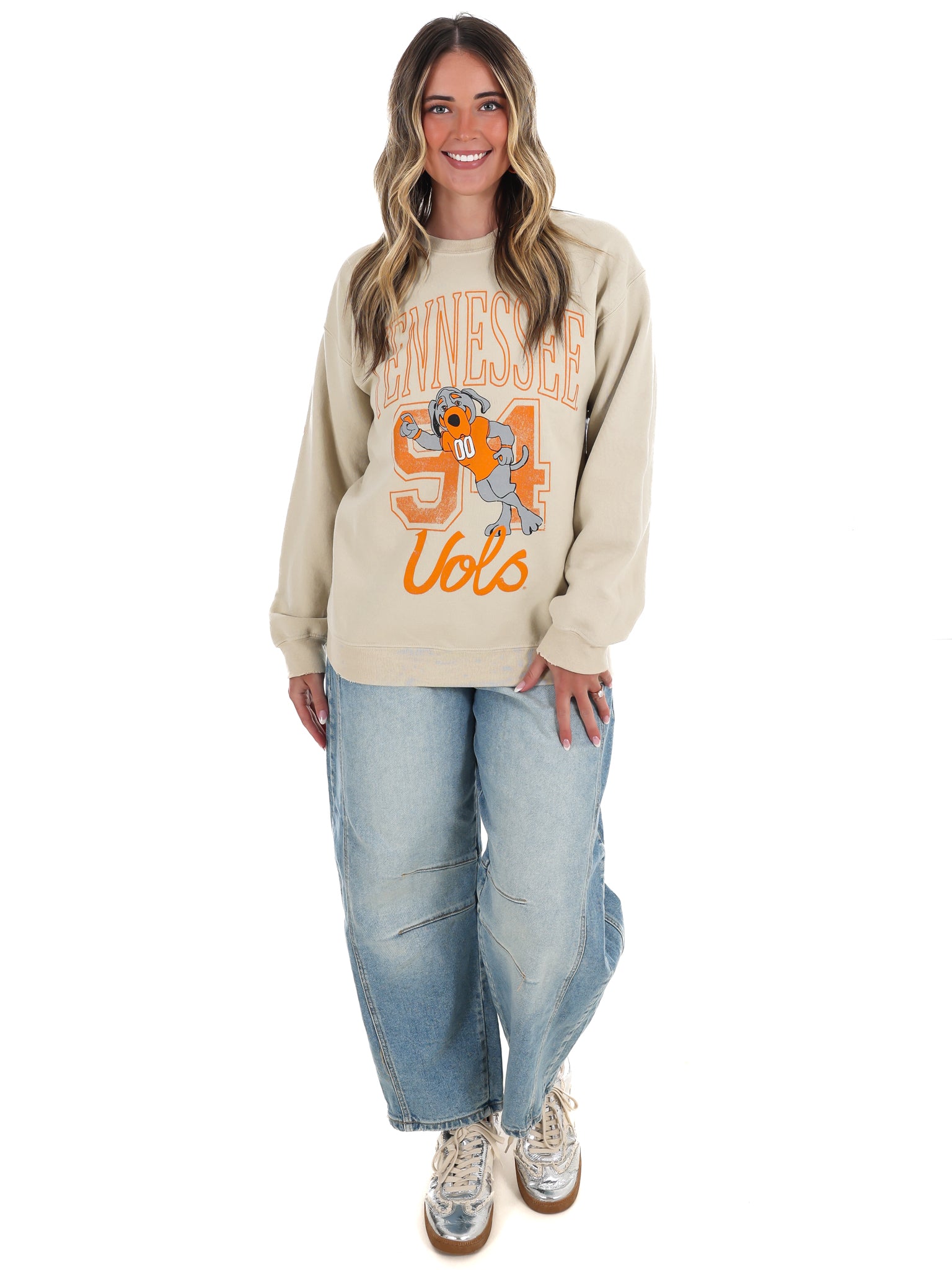 Vols Club Mascot Thrifted Sweatshirt