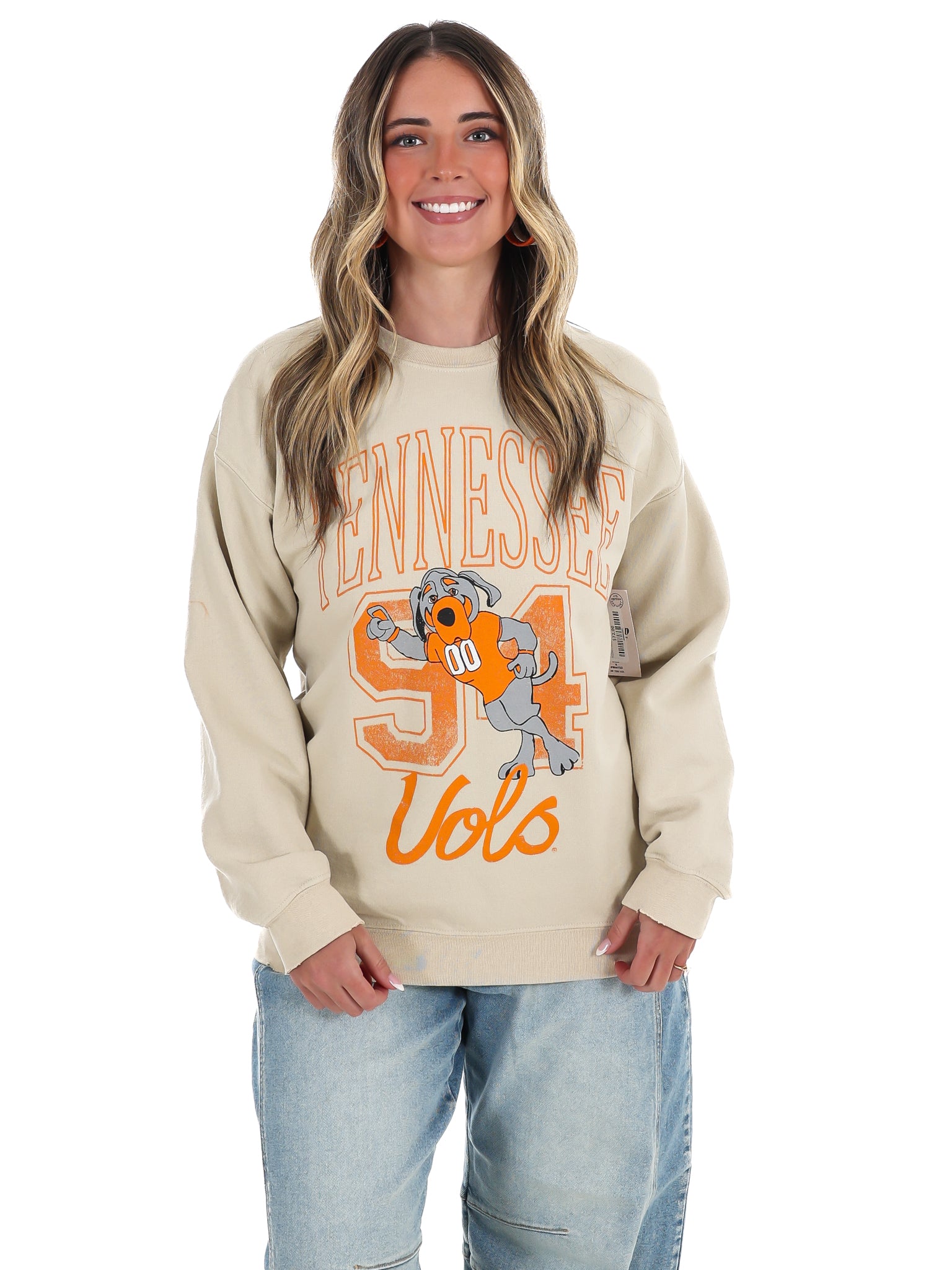 Vols Club Mascot Thrifted Sweatshirt
