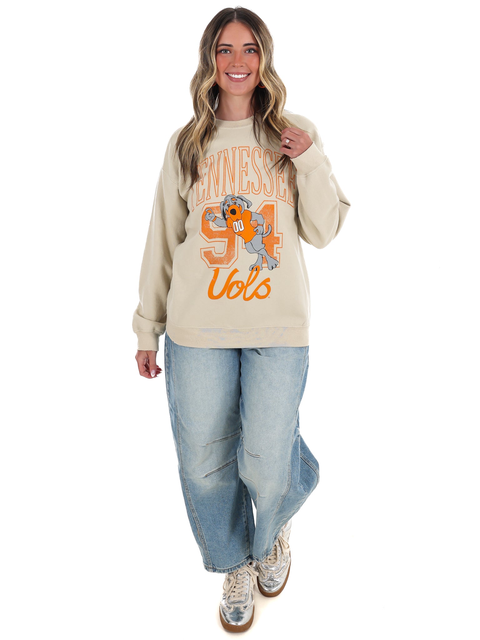 Vols Club Mascot Thrifted Sweatshirt