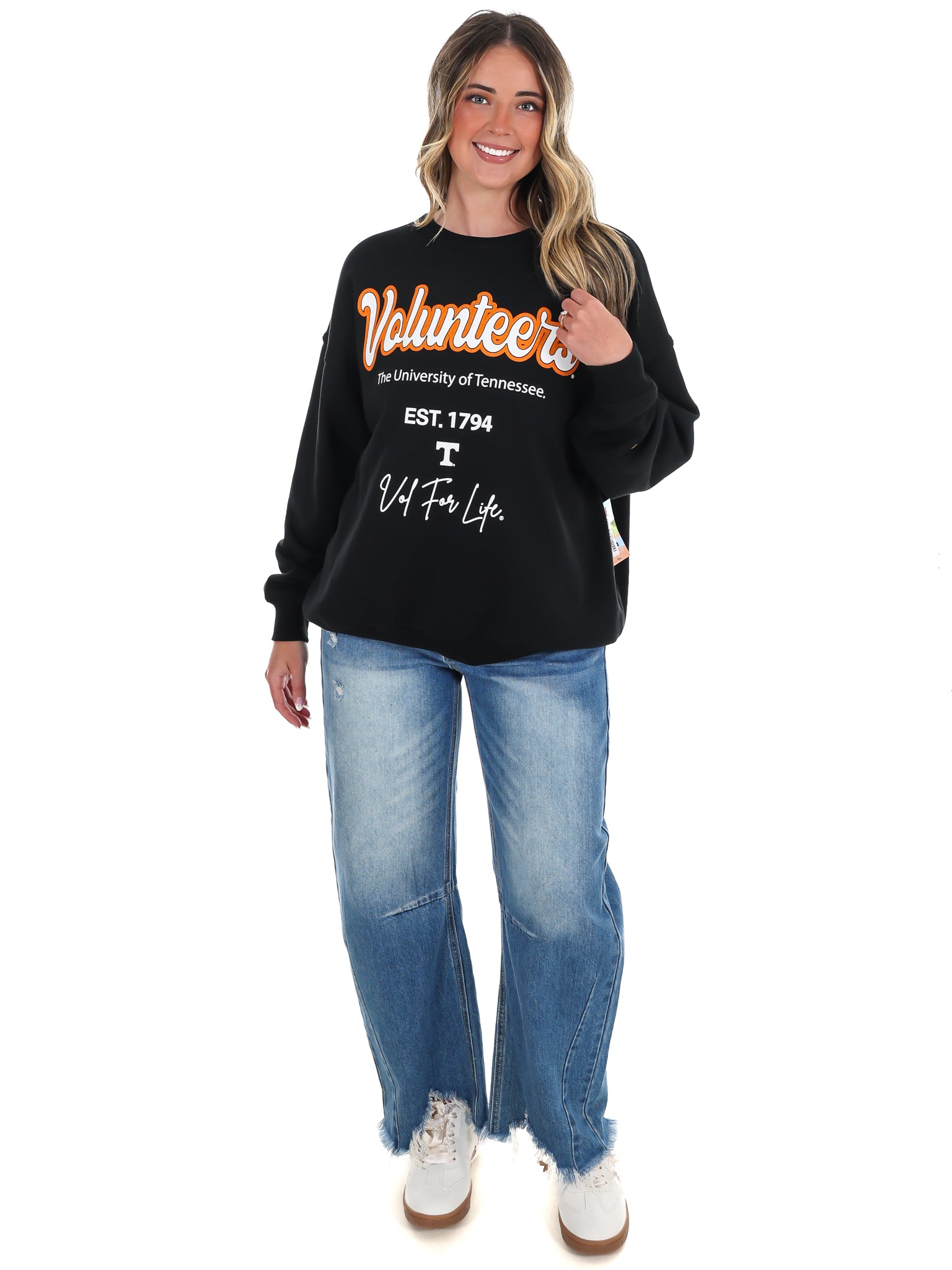 Tennessee Vols Letterman Chrome Hi-Dive Sweatshirt