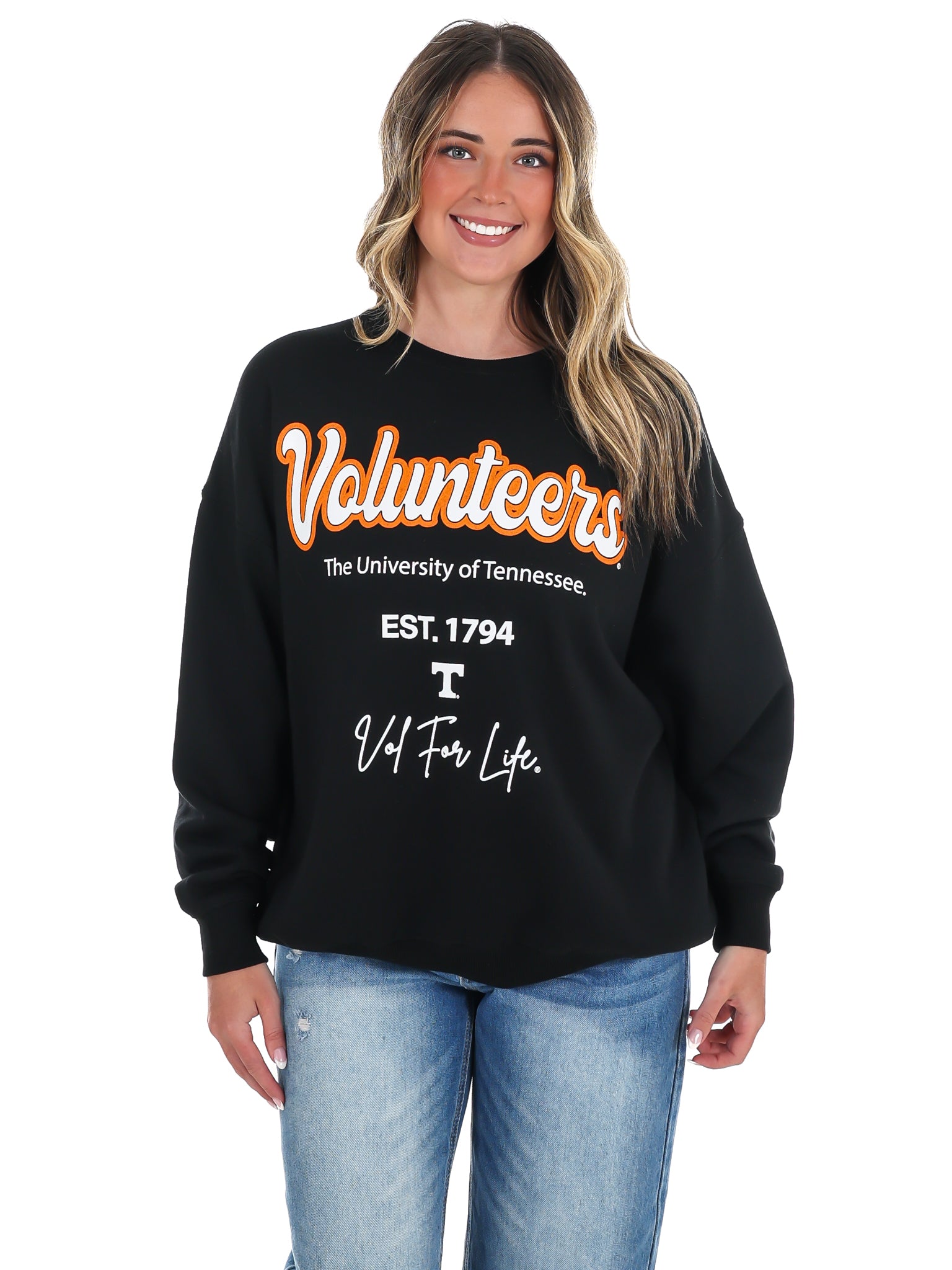 Tennessee Vols Letterman Chrome Hi-Dive Sweatshirt