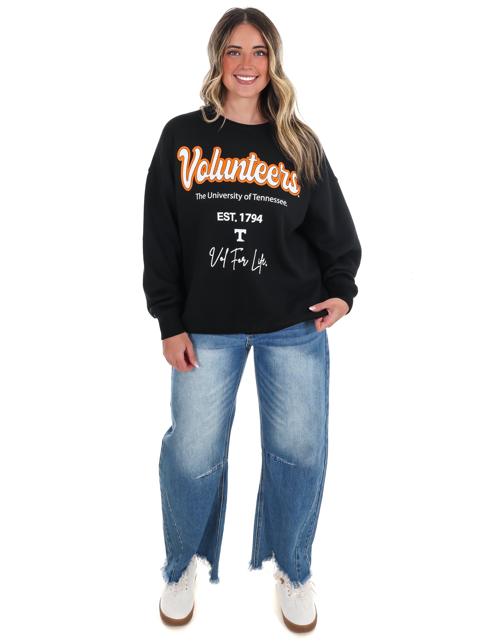 Tennessee Vols Letterman Chrome Hi-Dive Sweatshirt