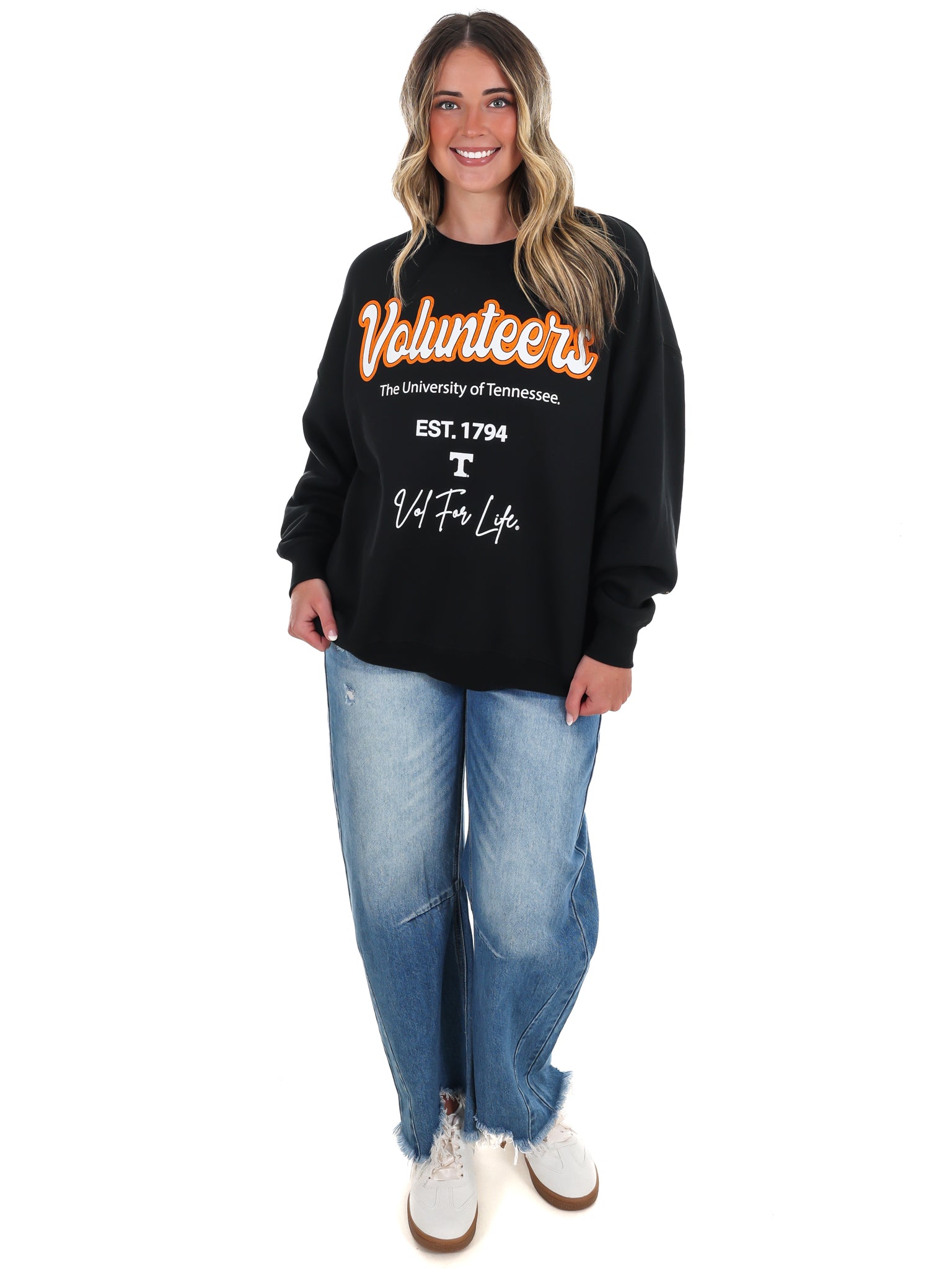 Tennessee Vols Letterman Chrome Hi-Dive Sweatshirt