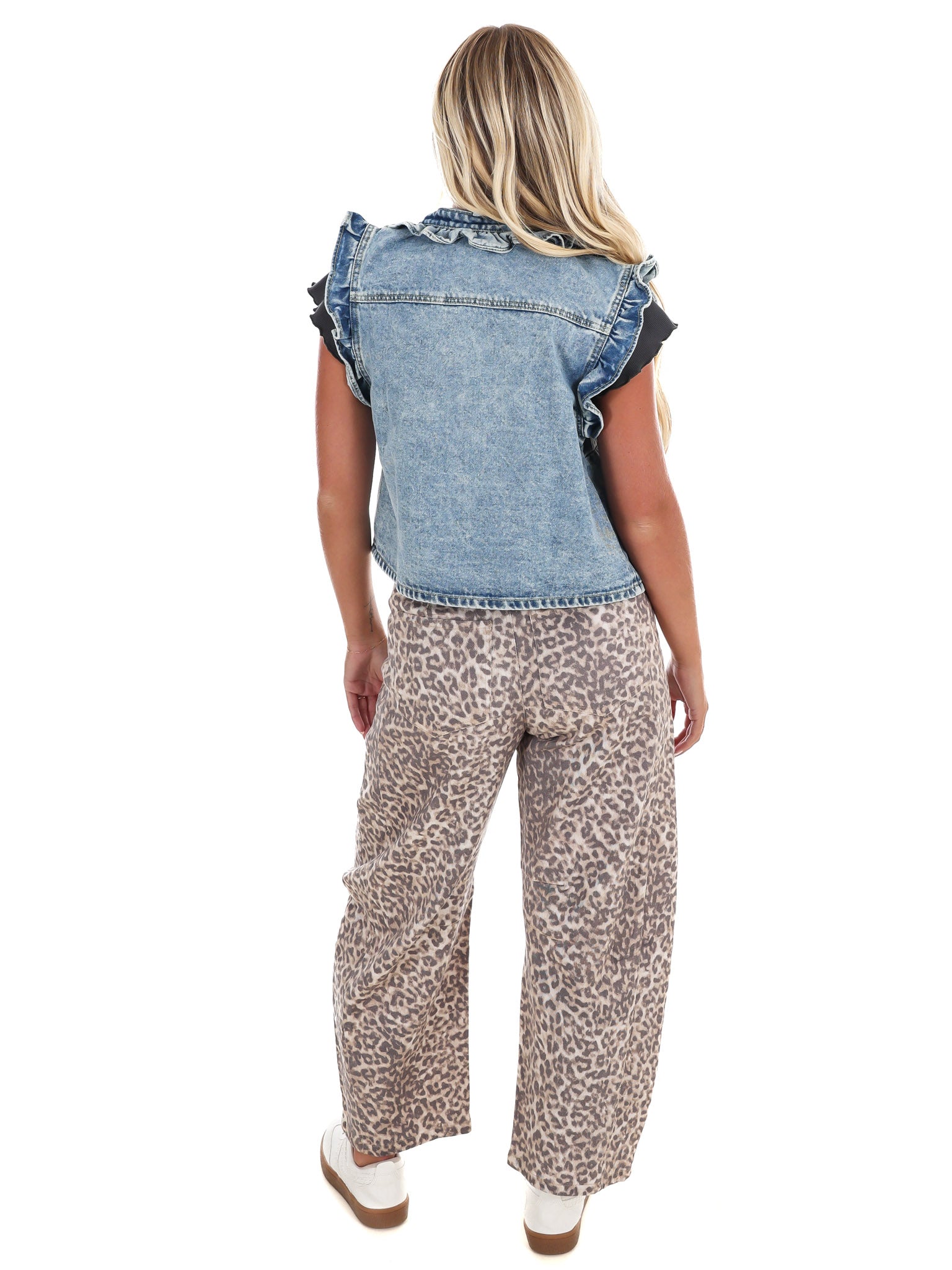 Falling into Style Denim Vest