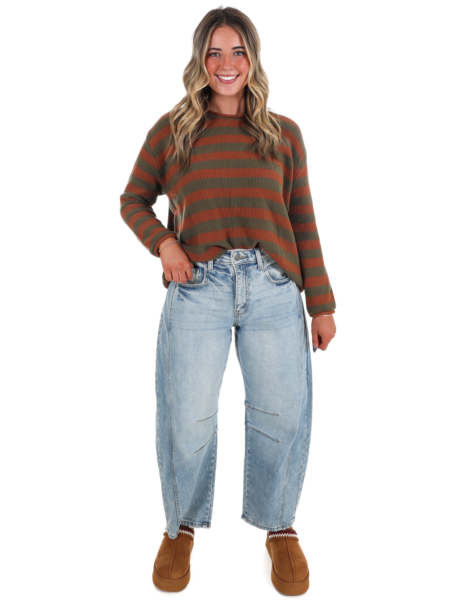 Striped Intentions Sweater