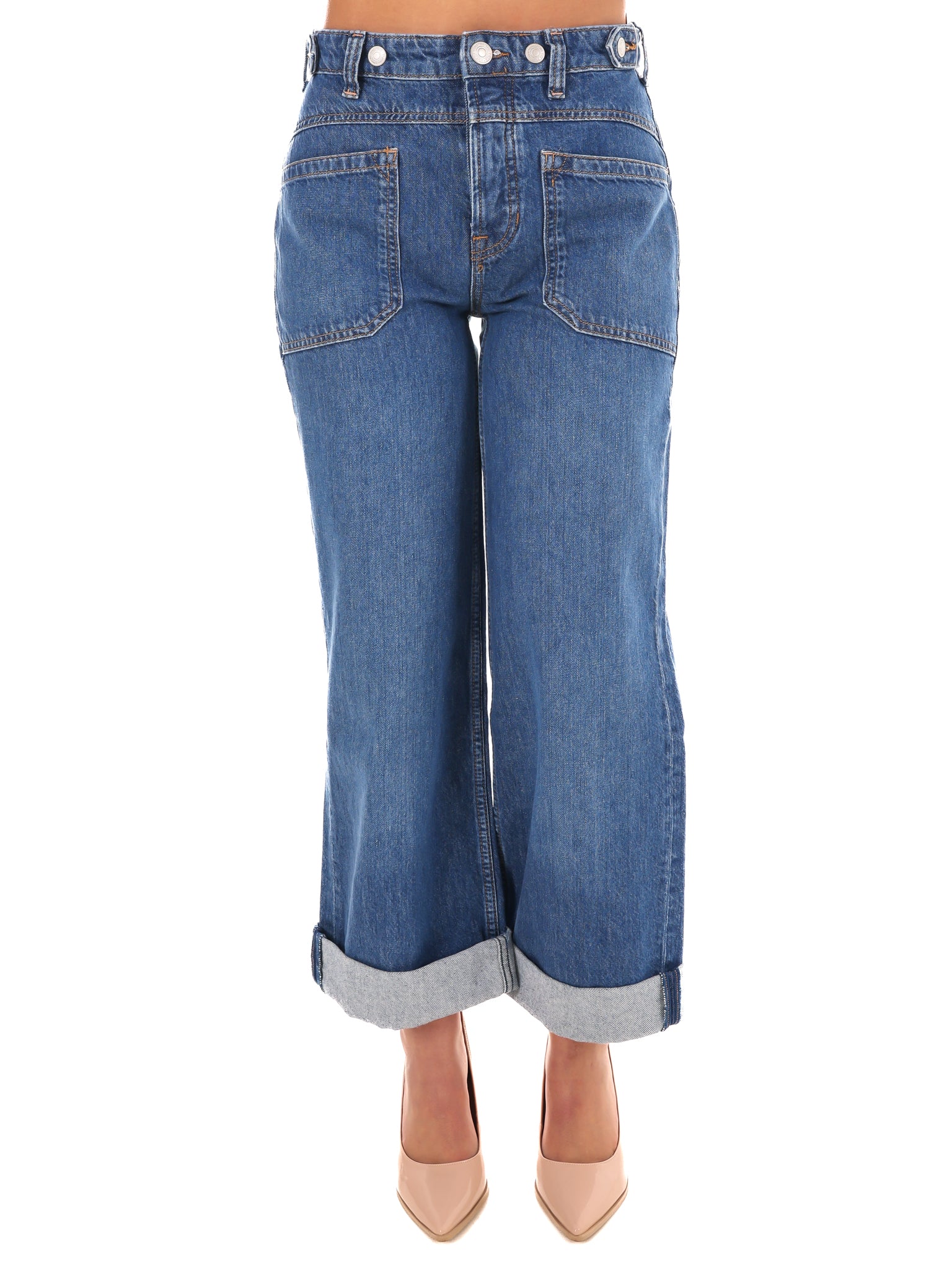 Free People Palmer Cuffed Jean