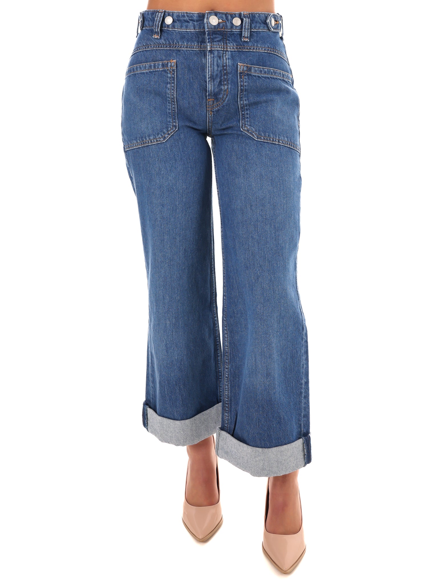 Free People Palmer Cuffed Jean