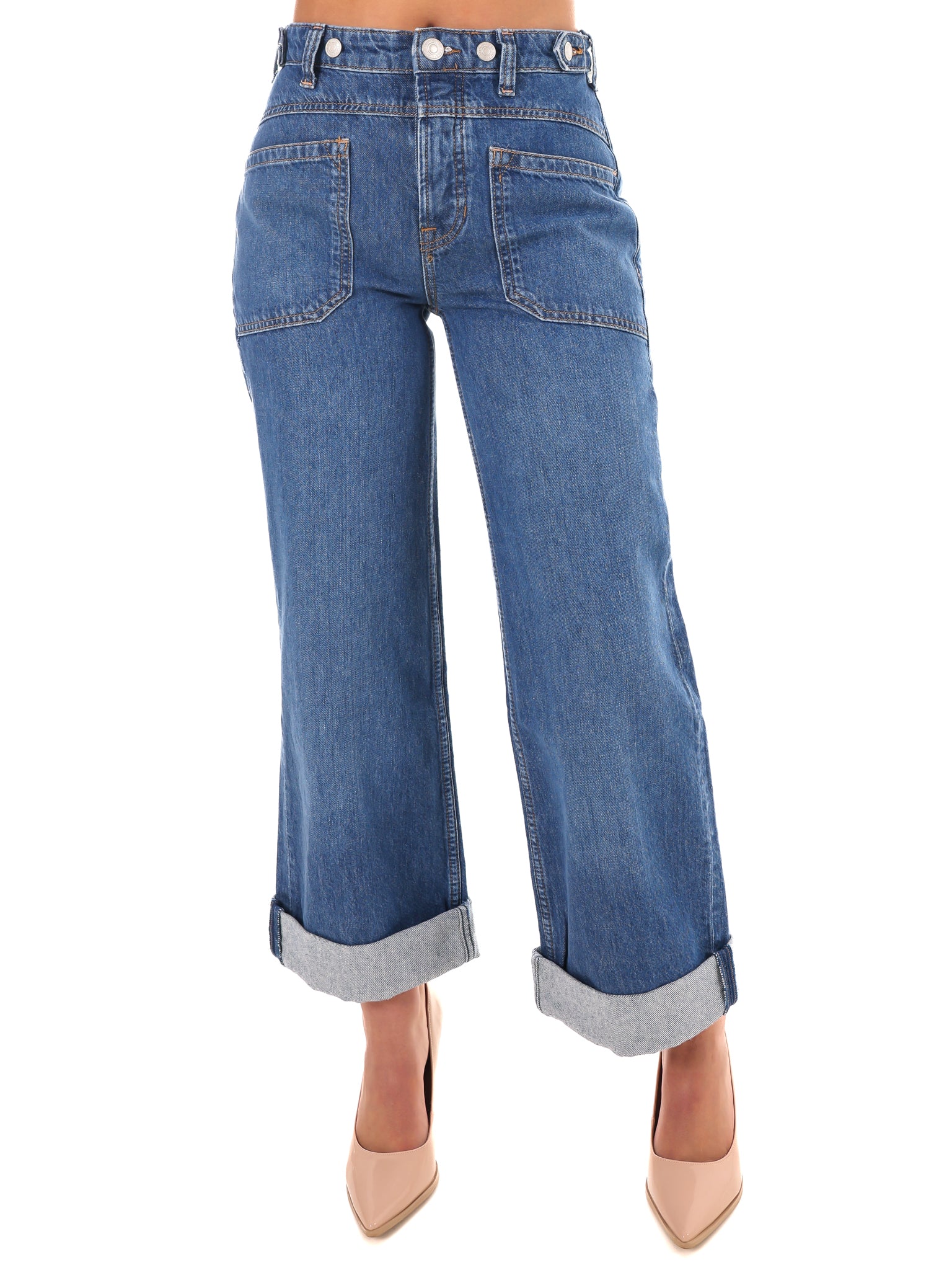 Free People Palmer Cuffed Jean