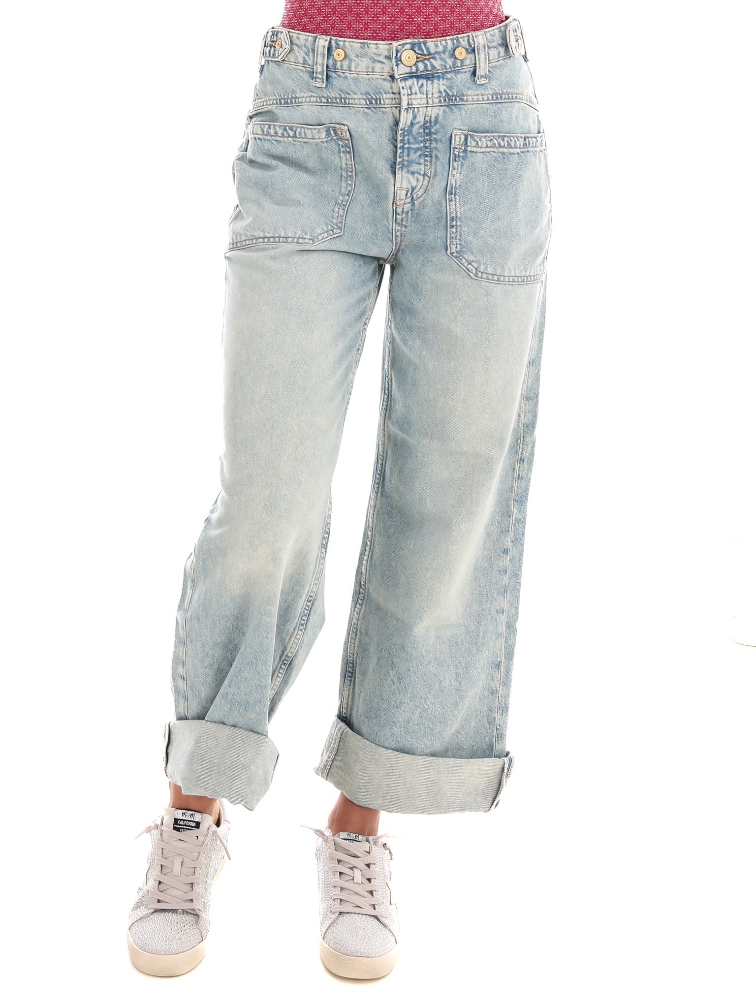 Free People Palmer Cuffed Jean